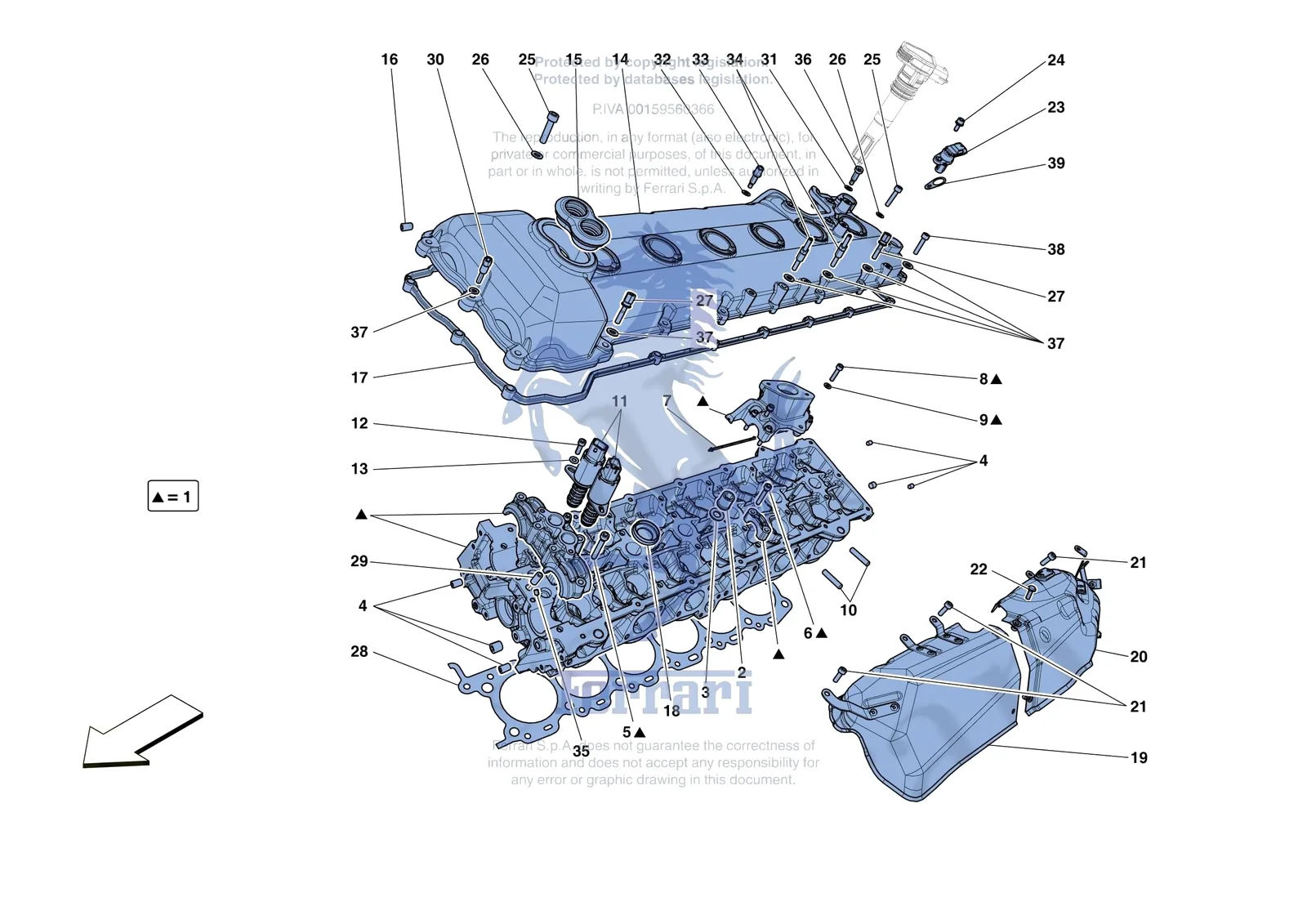 LEFT HAND CYLINDER HEAD