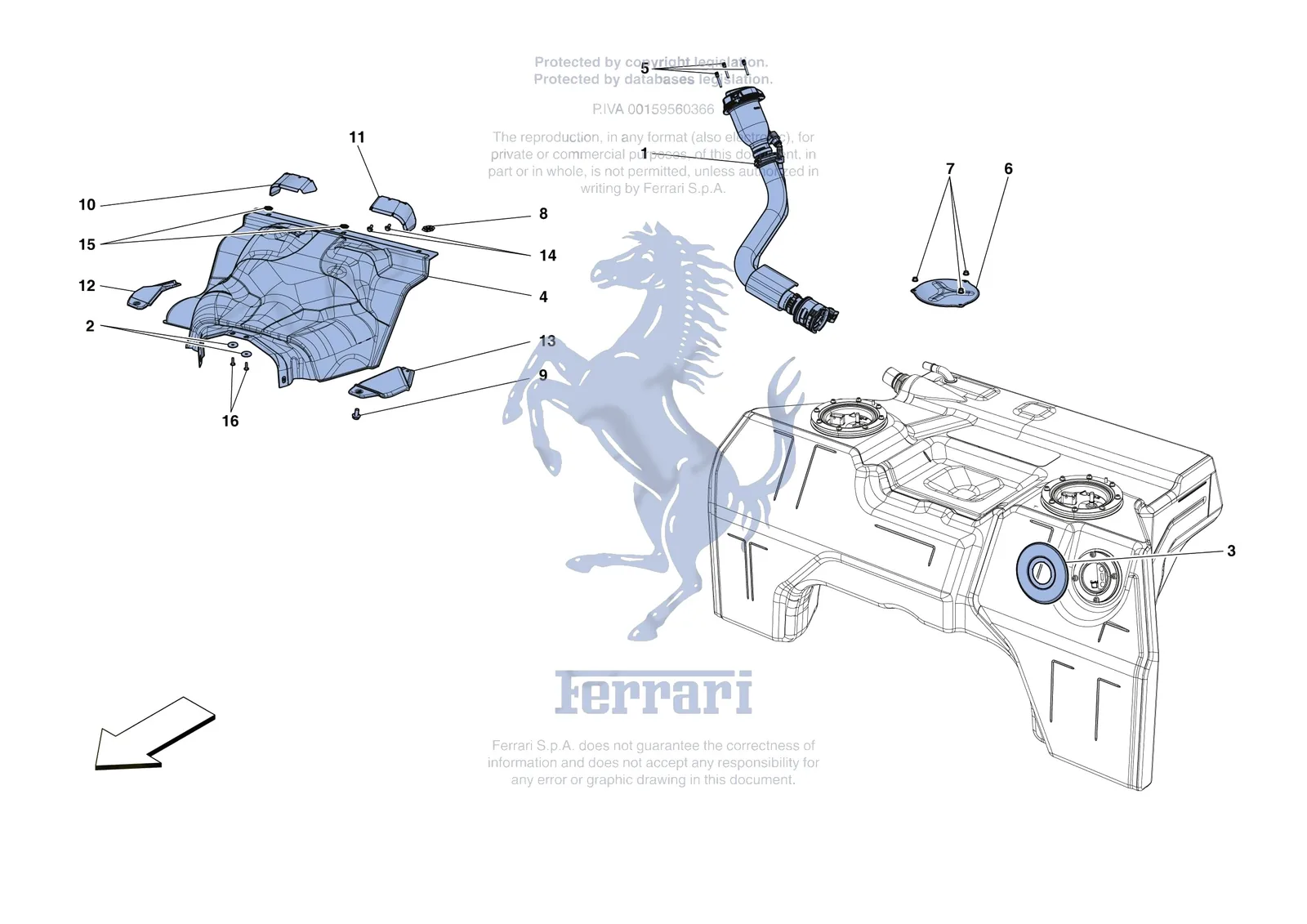 FUEL TANK AND FILLER NECK