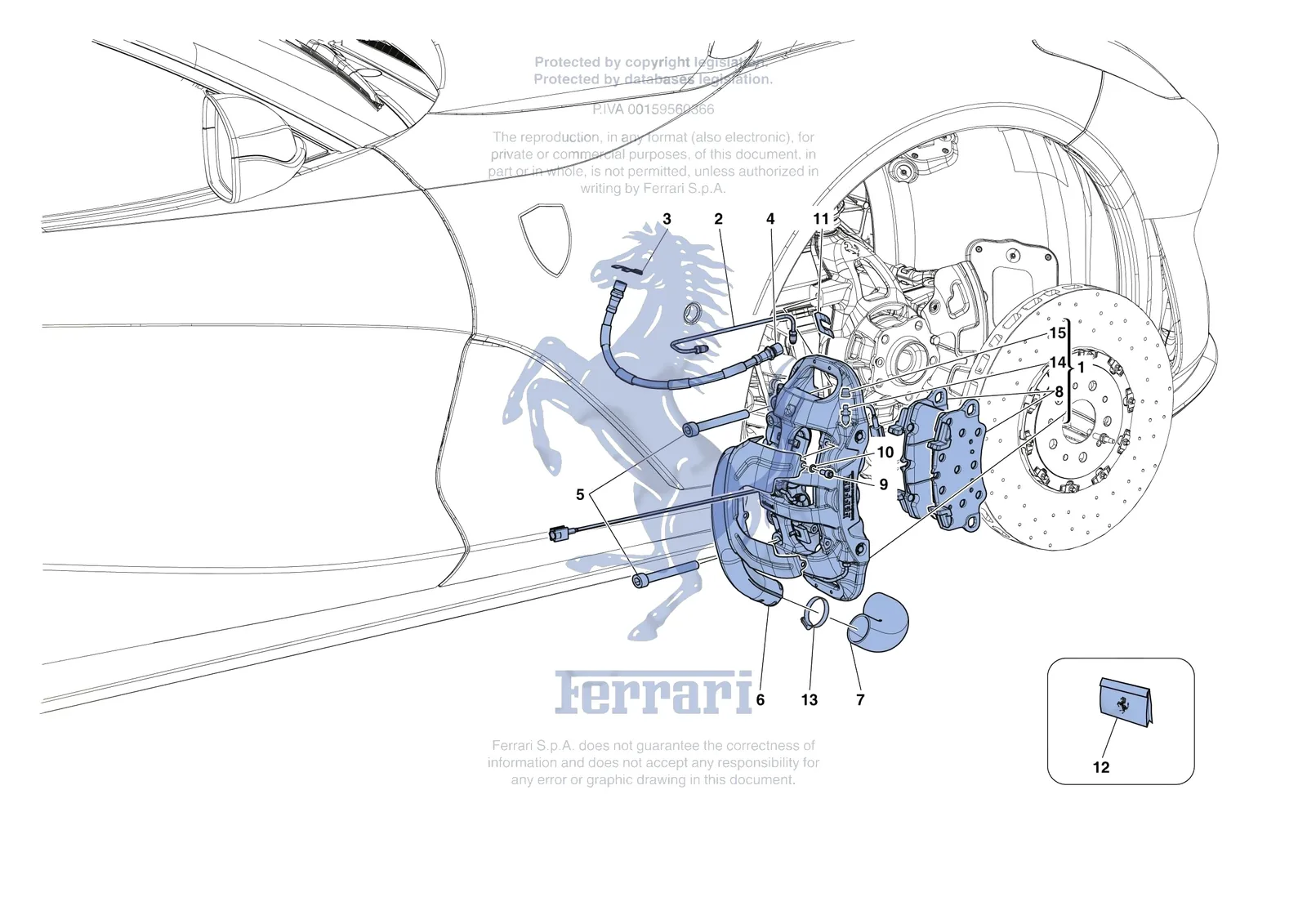 FRONT BRAKE CALIPERS