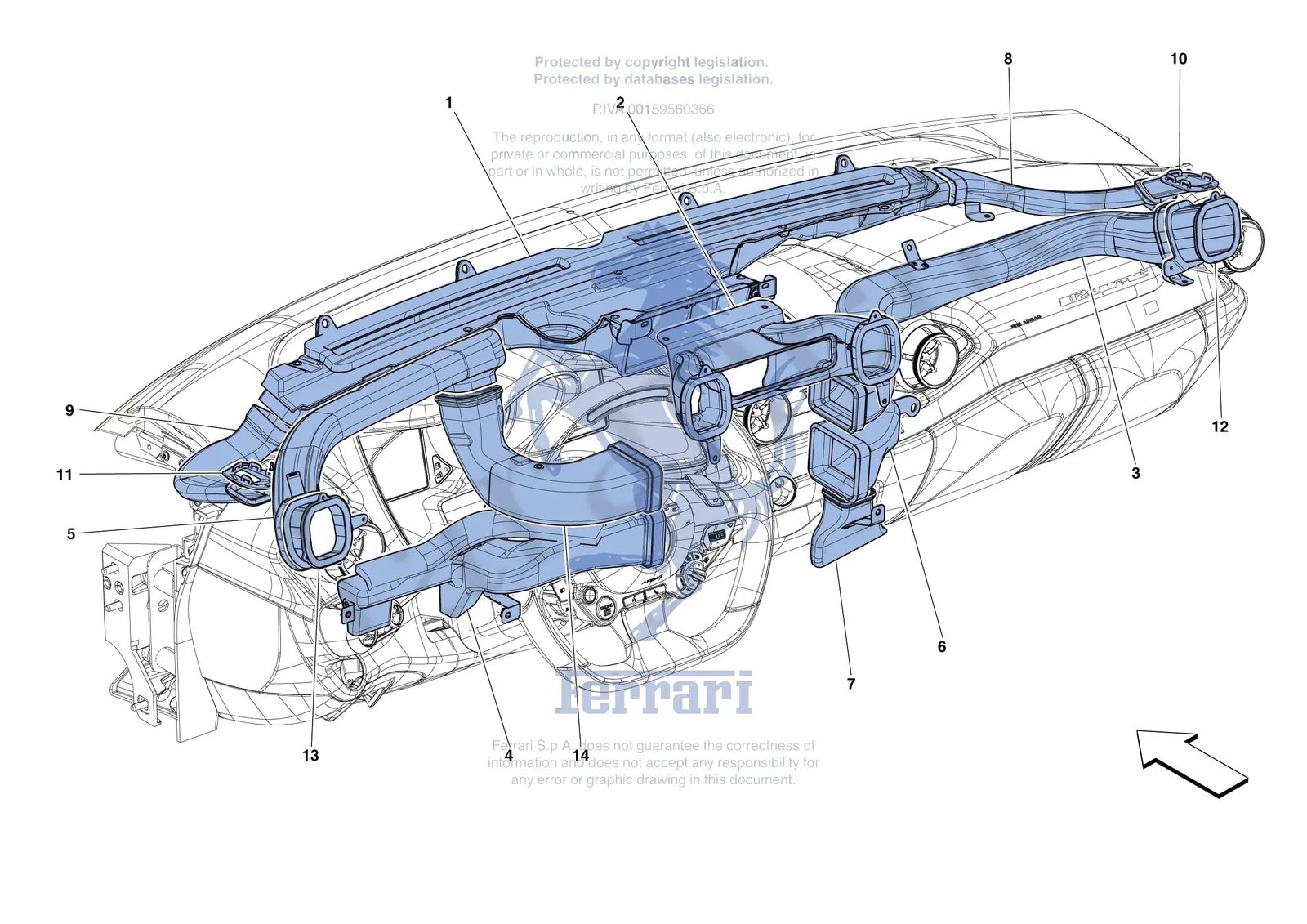 DASHBOARD AIR DUCTS