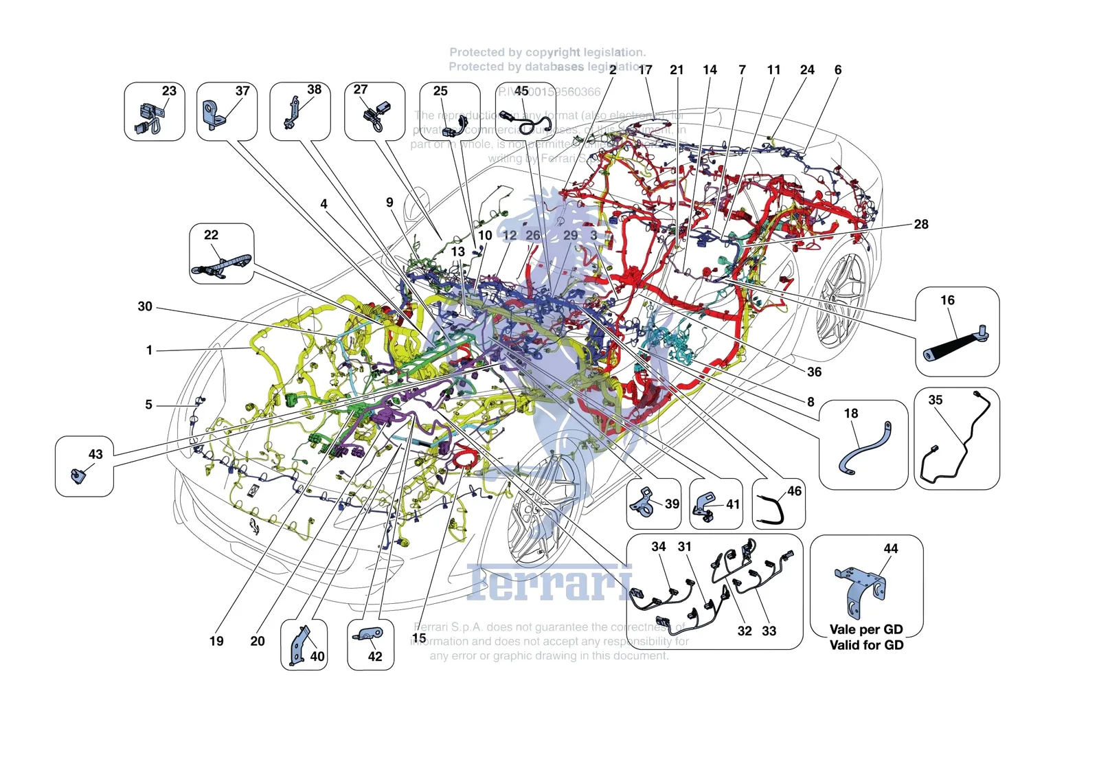 MAIN WIRING HARNESSES