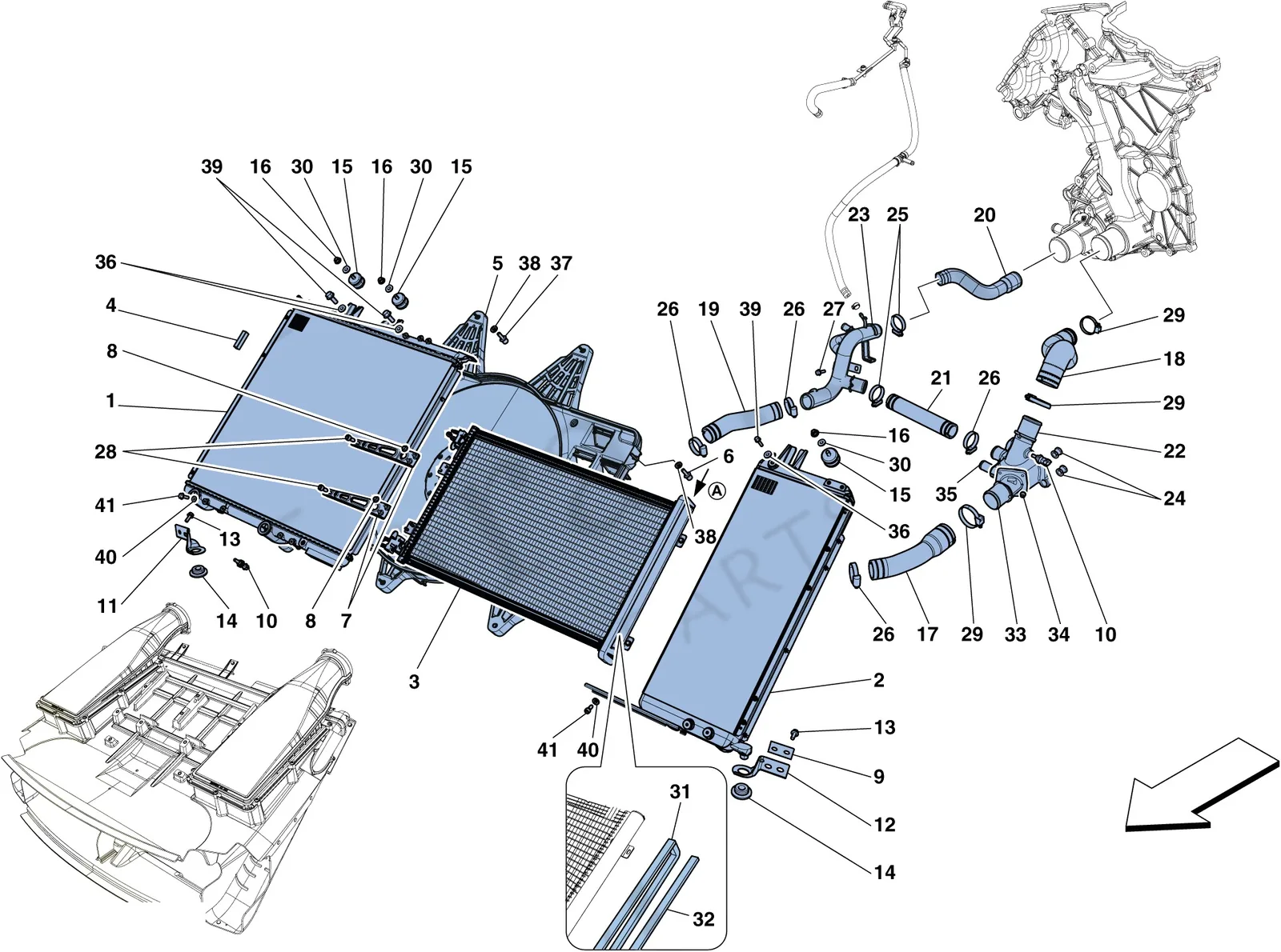 Cooling - Radiators And Air Ducts