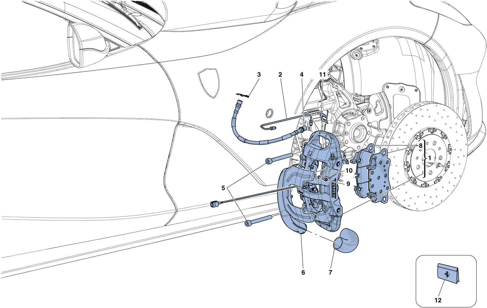 Front Brake Callipers
