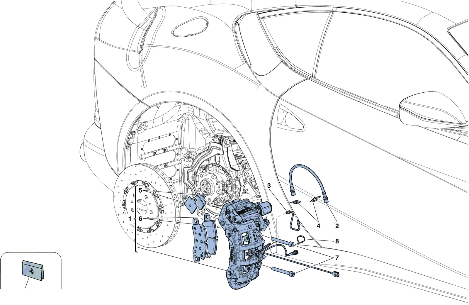Rear Brake Callipers