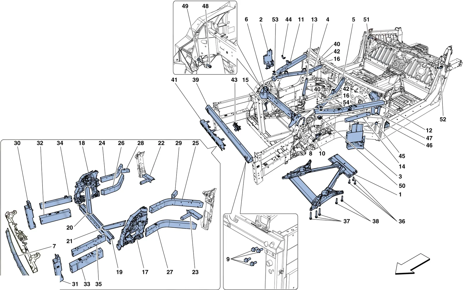 Structures And Elements, Front Of Vehicle