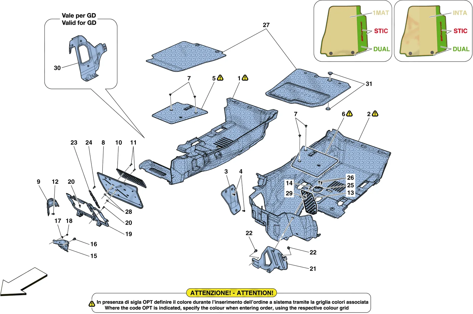 Passenger Compartment Mats