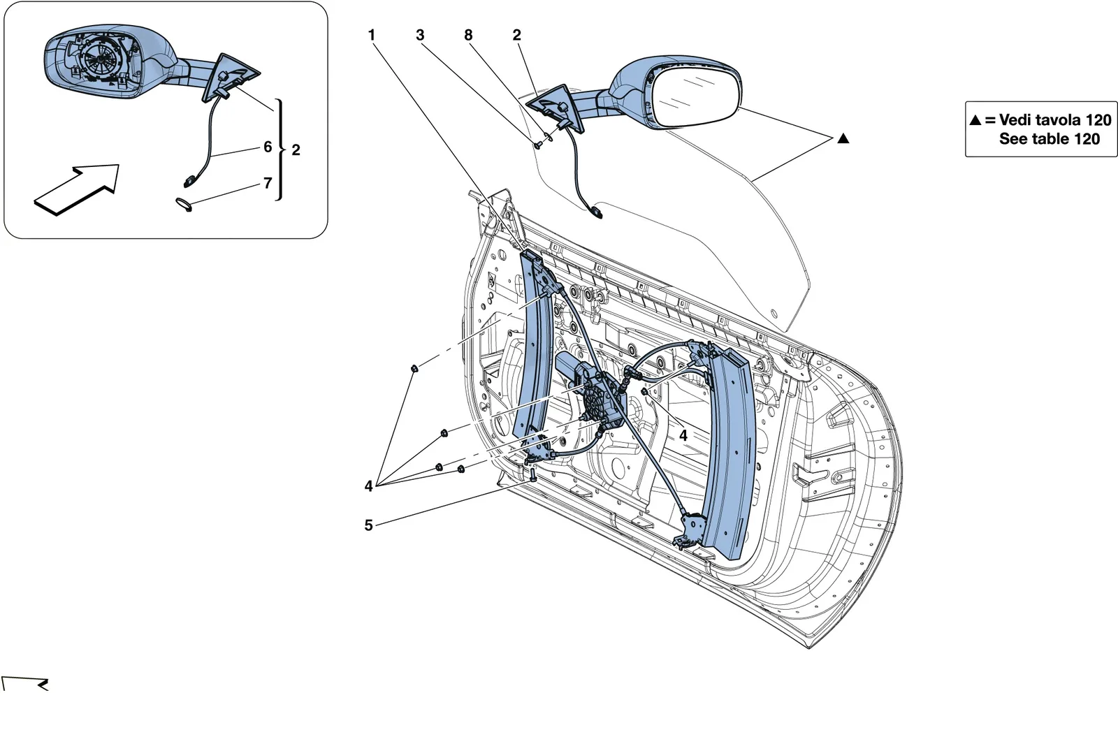 Doors - Power Window And Rear View Mirror