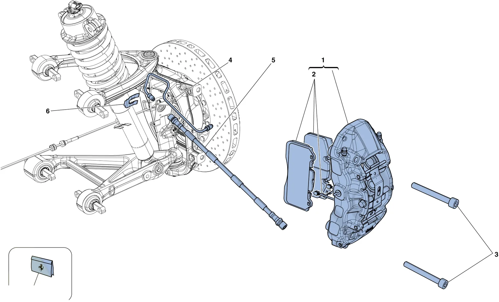 Front Brake Callipers