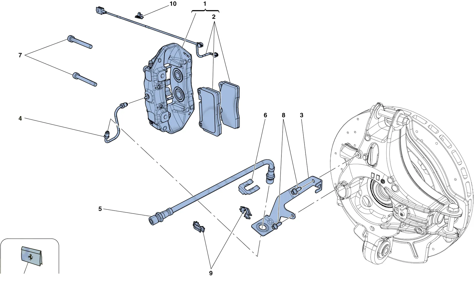 Rear Brake Callipers