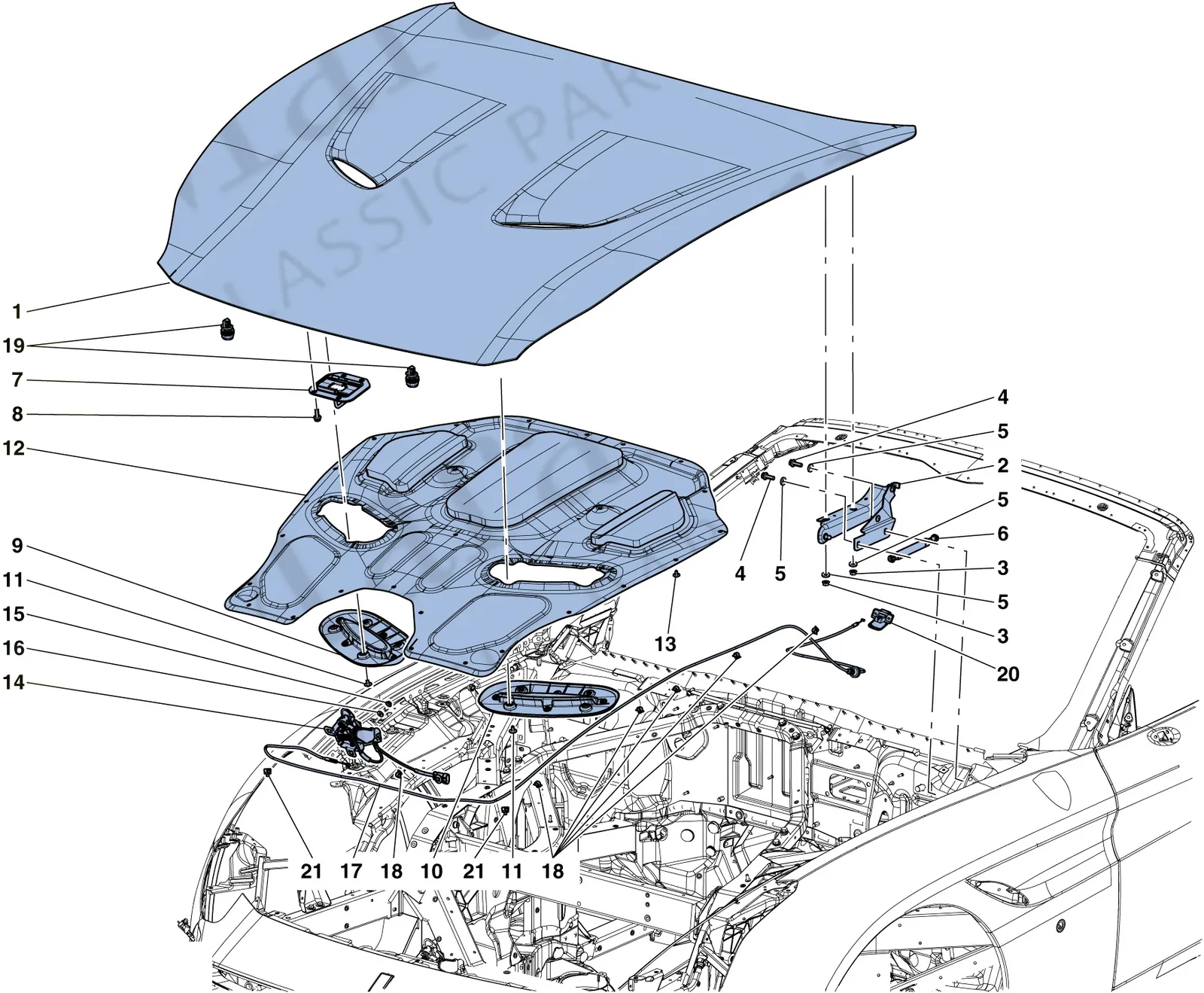 Front Lid And Opening Mechanism