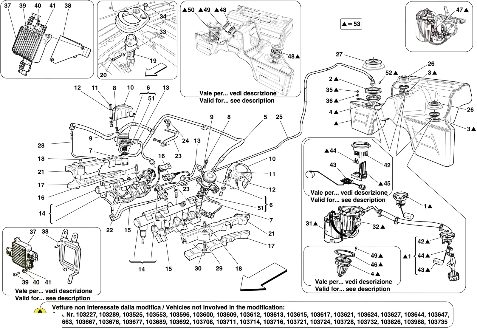 Fuel Pump And Connector Pipes