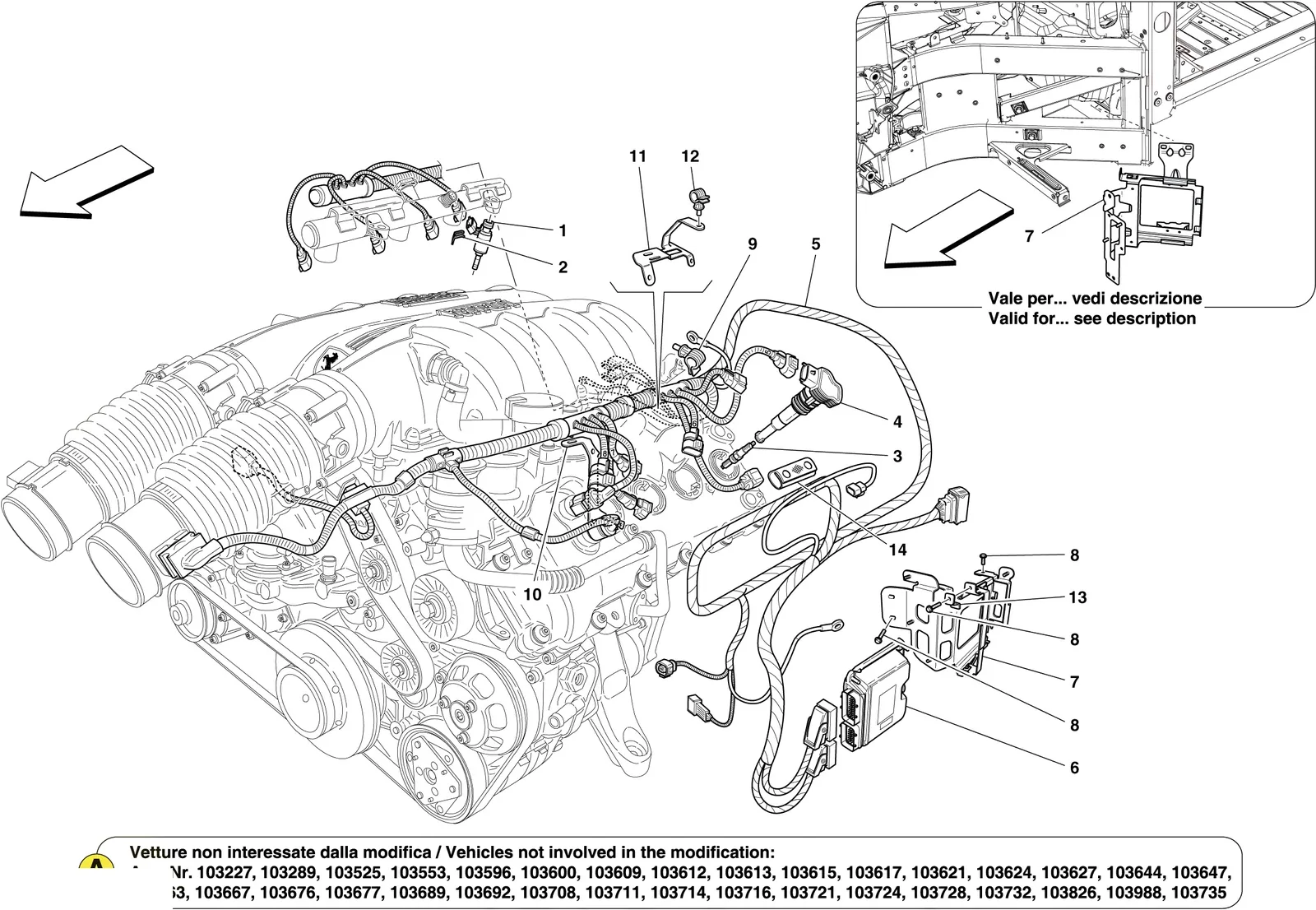 Left Hand Injection System - Ignition