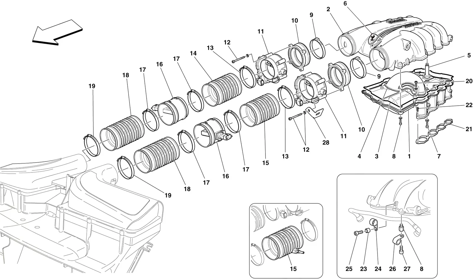 Intake Manifold And Throttle Body