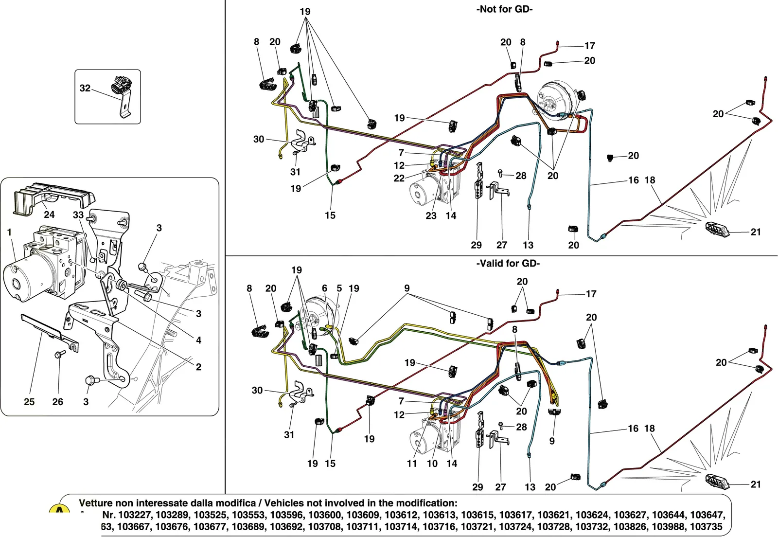 BRAKE SYSTEM -Applicable for GD-