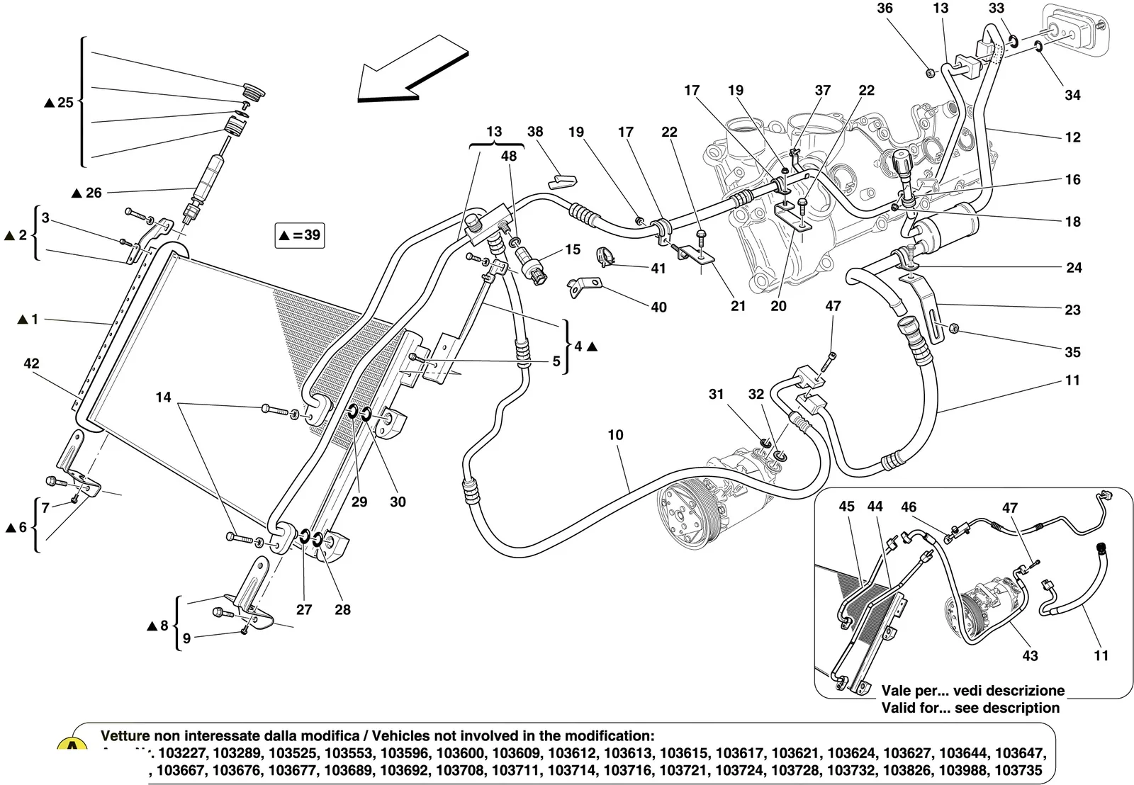 Ac Unit: Components In Engine Compartment