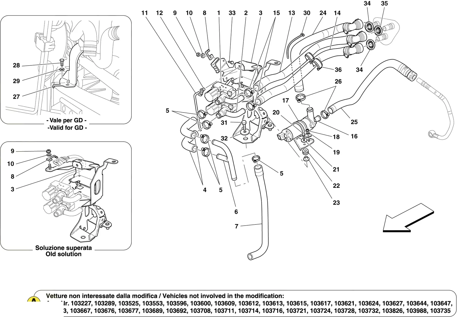 Ac Unit: Components In Engine Compartment