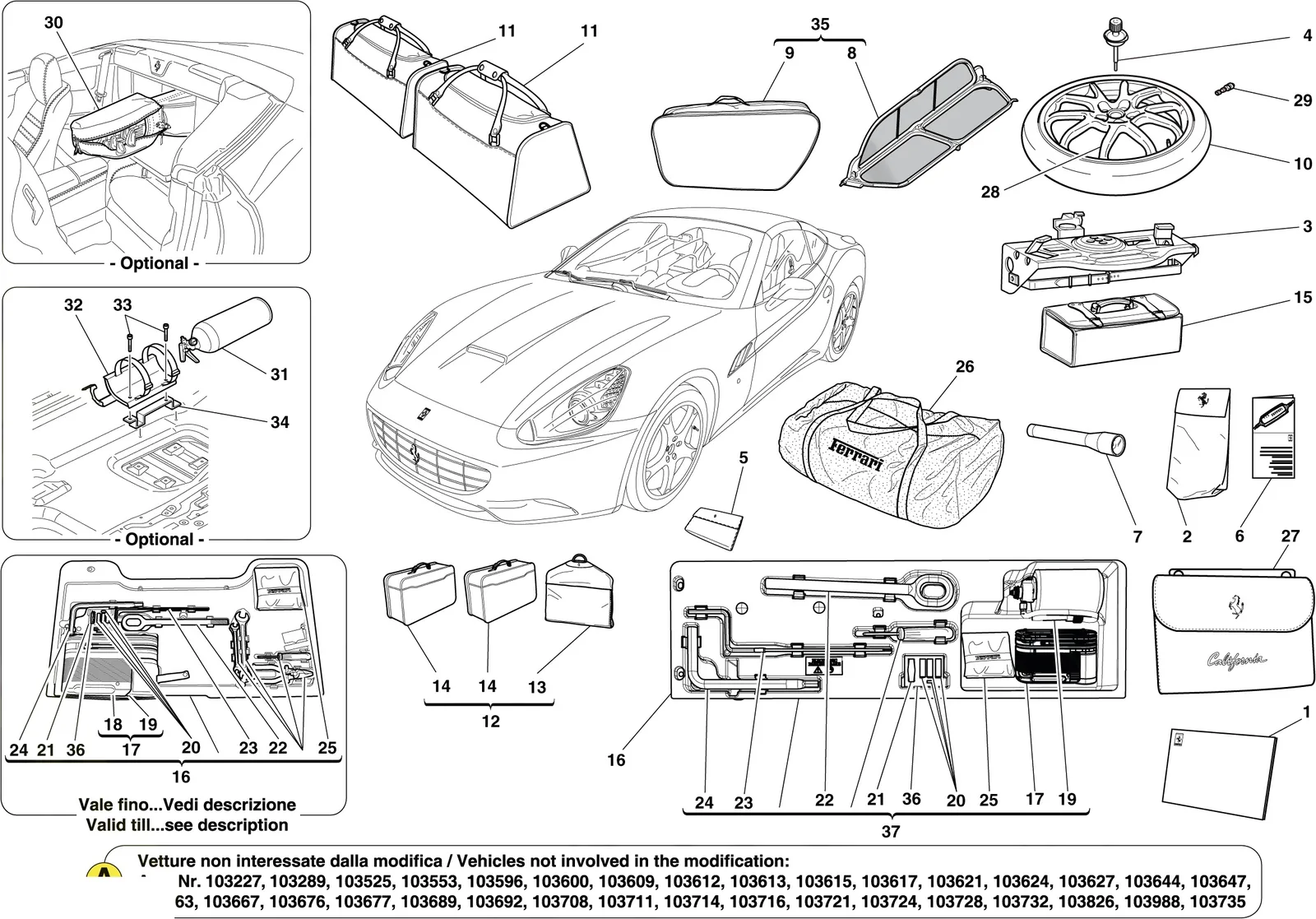 Standard Accessories