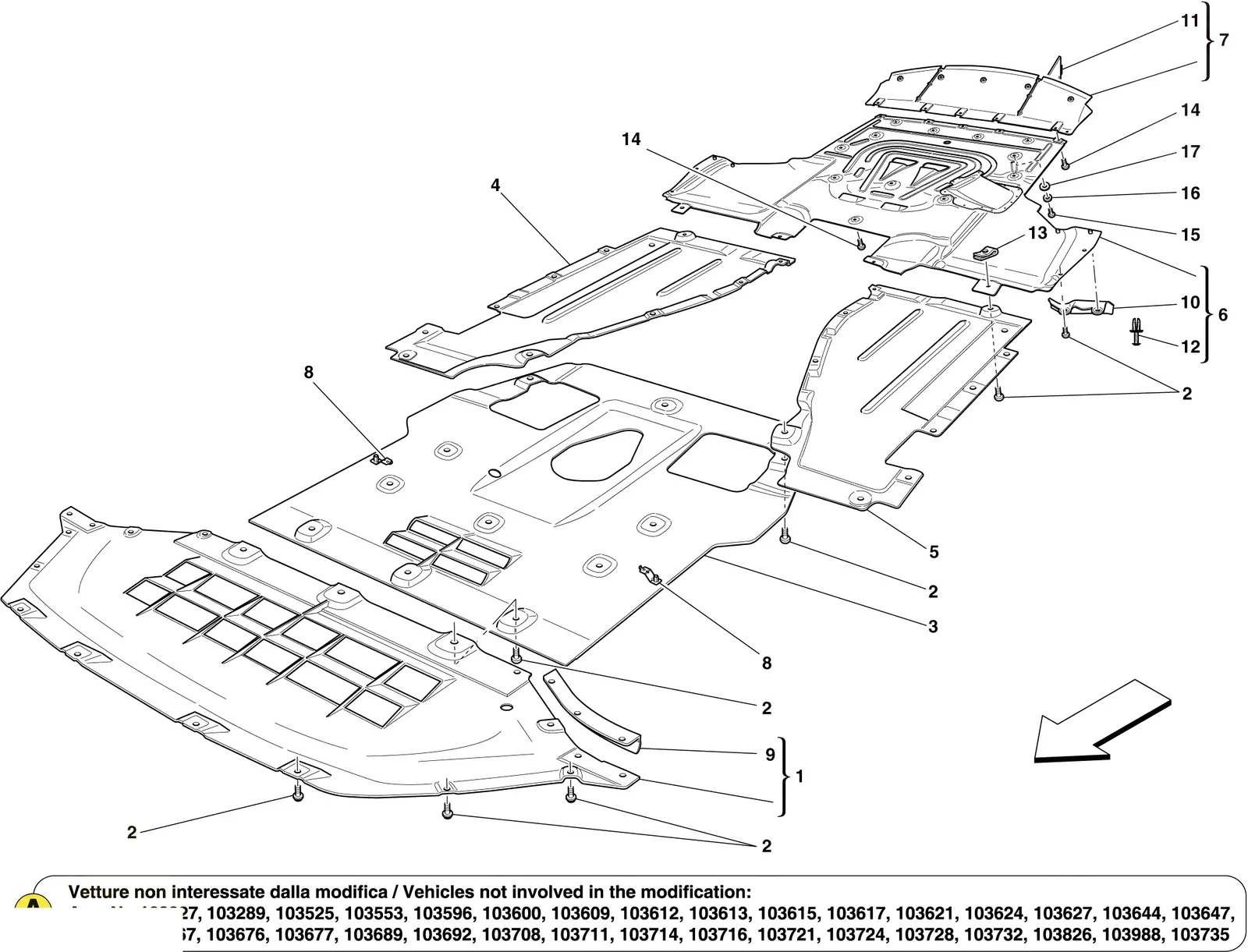 Underbody Shields And Flat Undertray Sections