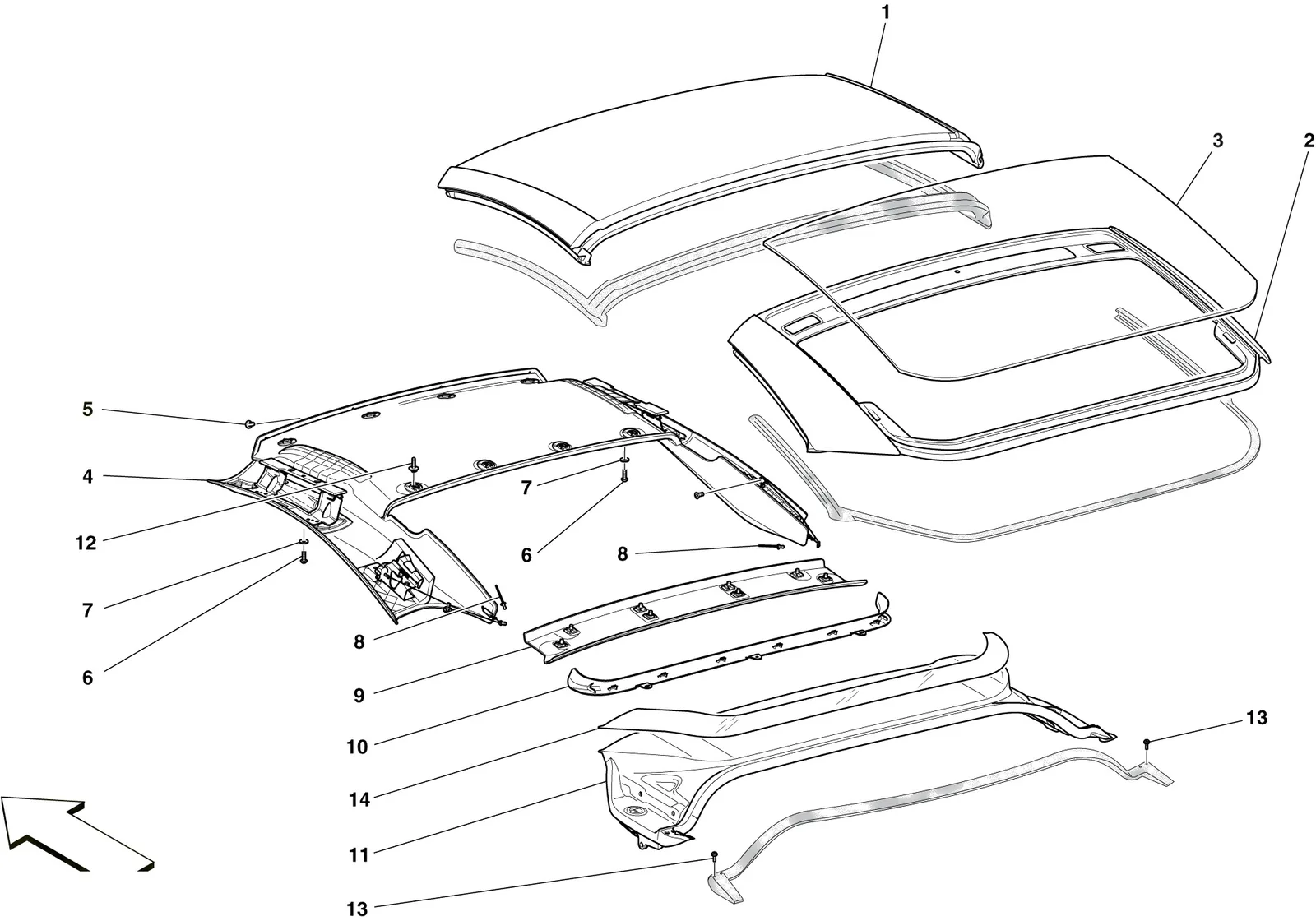Electric Roof: Trim