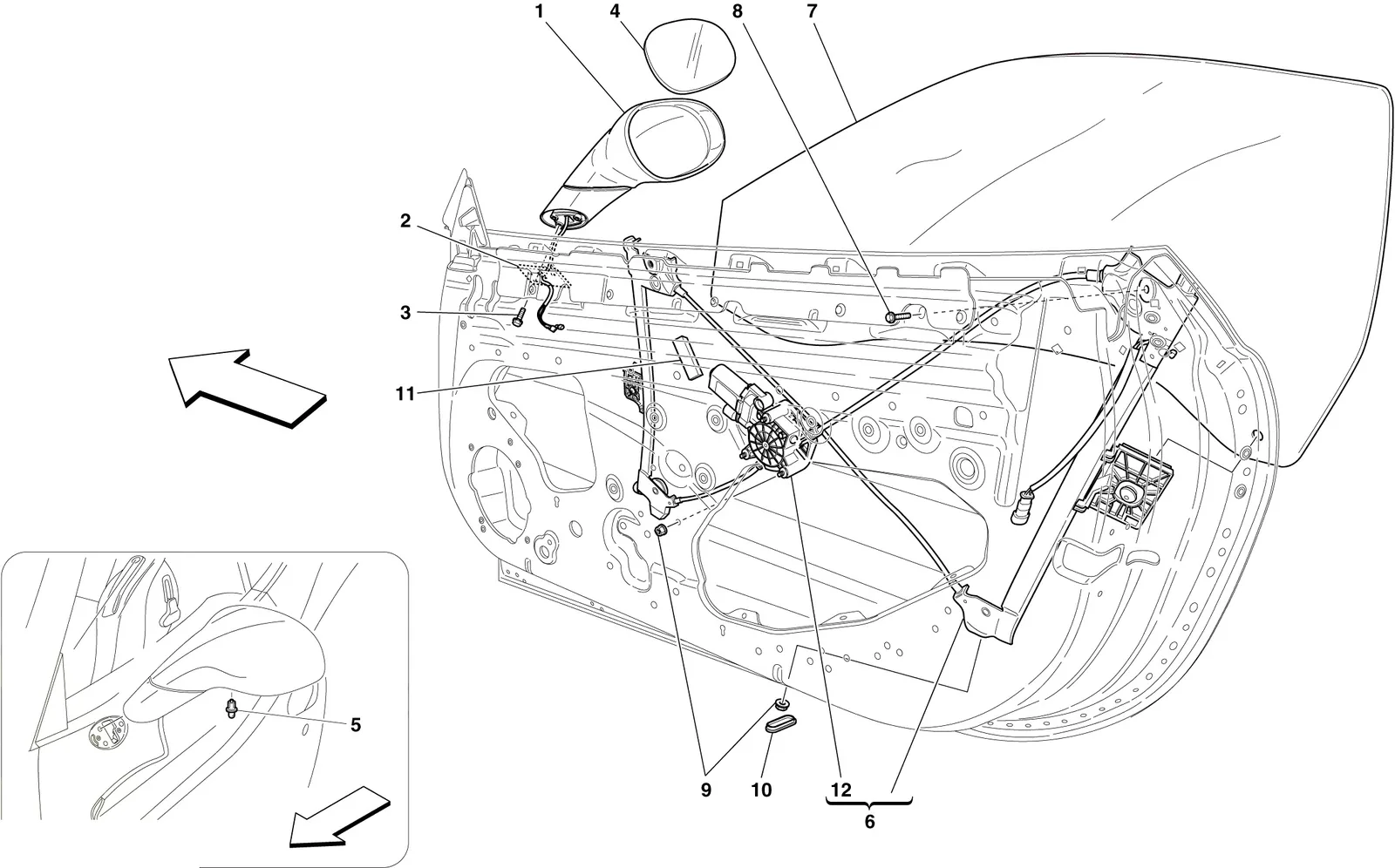 Power Windows And Rear View Mirrors