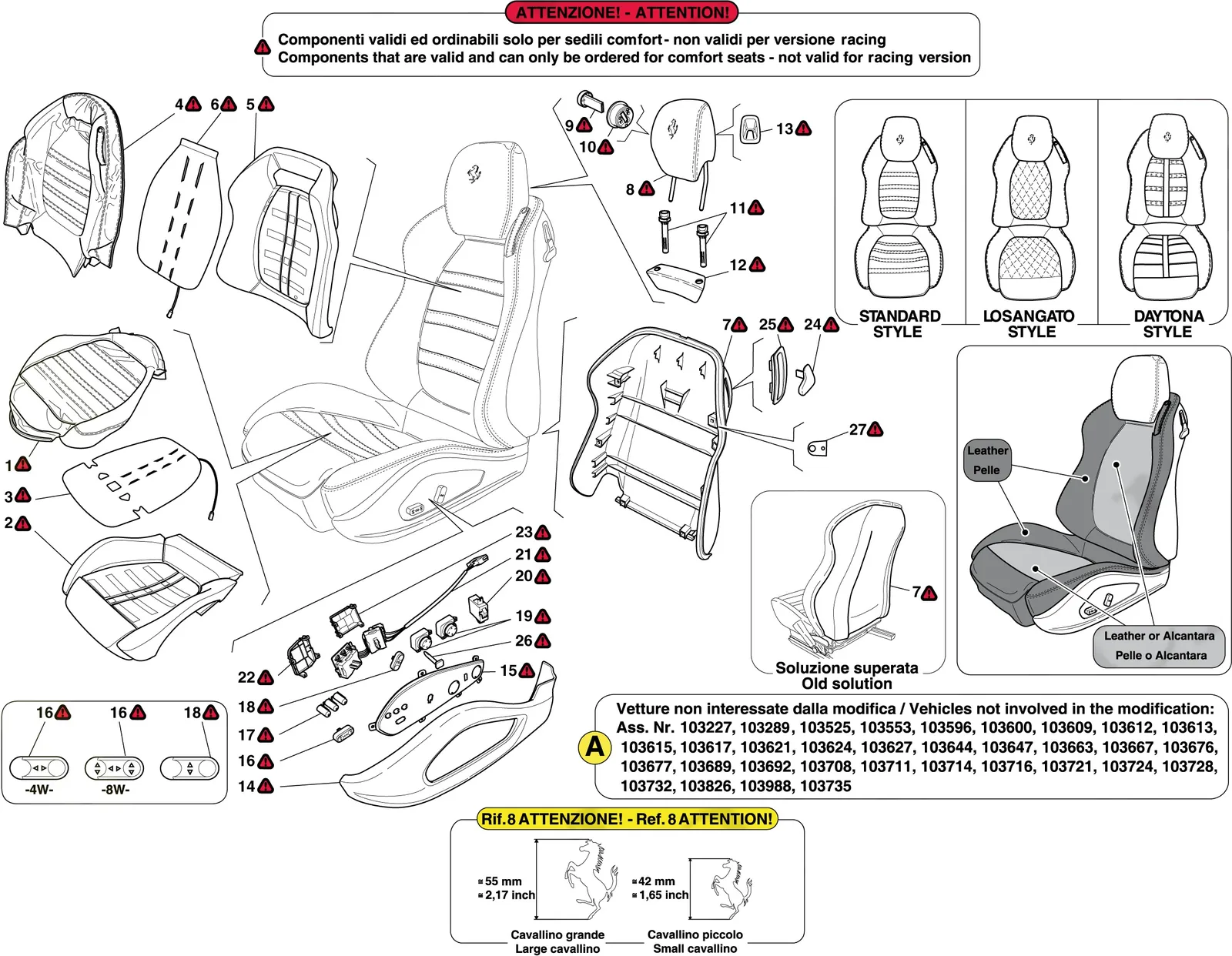 Front Seat - Trim And Accessories