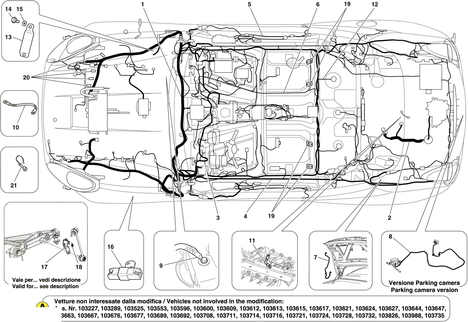 Main Wiring Harnesses