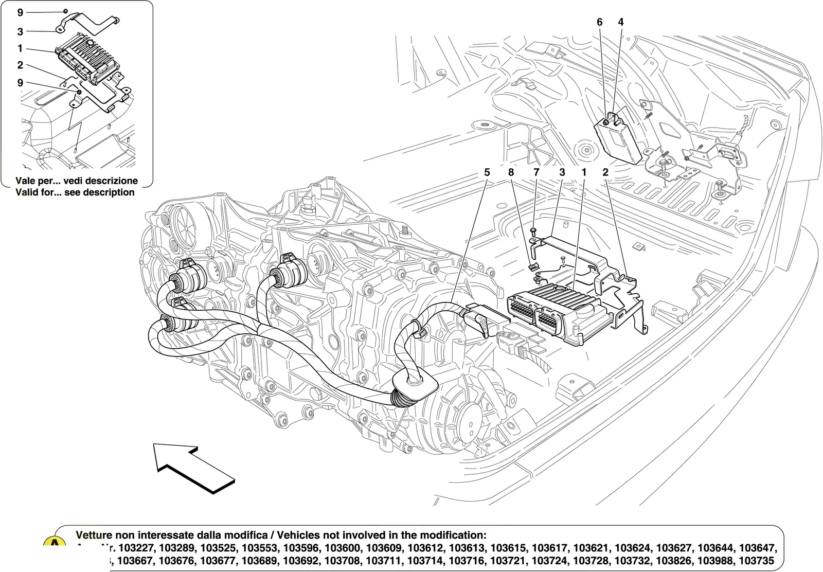 LUGGAGE COMPARTMENT ECUs