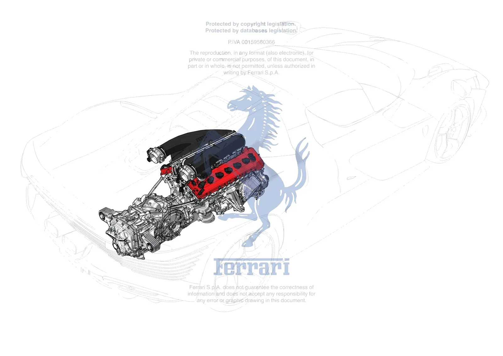 Ferrari Daytona SP3 [GENERAL] - A.01 - SPARE ASSEMBLY UNITS exploded diagram