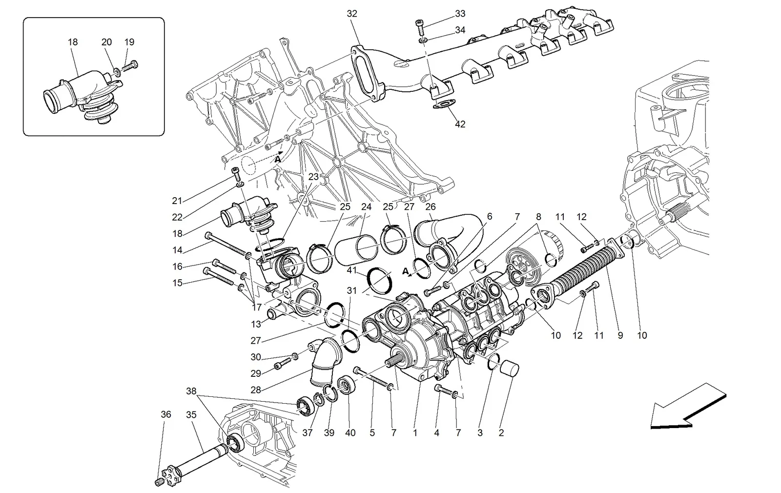 Oil / Water Pump