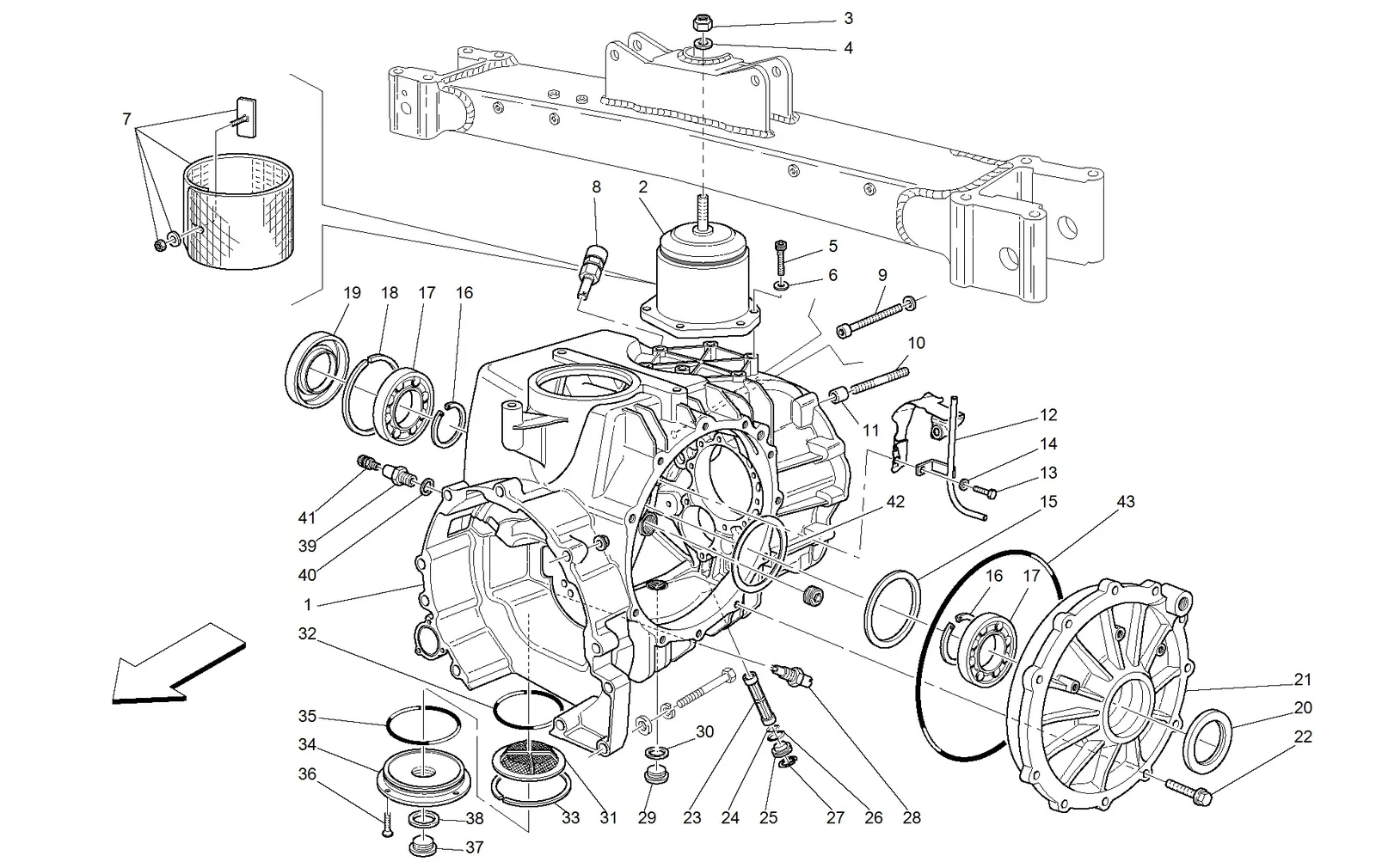 Gearbox / Differential Housing