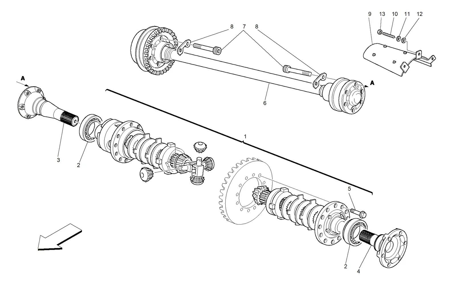 Differential And Axle Shafts