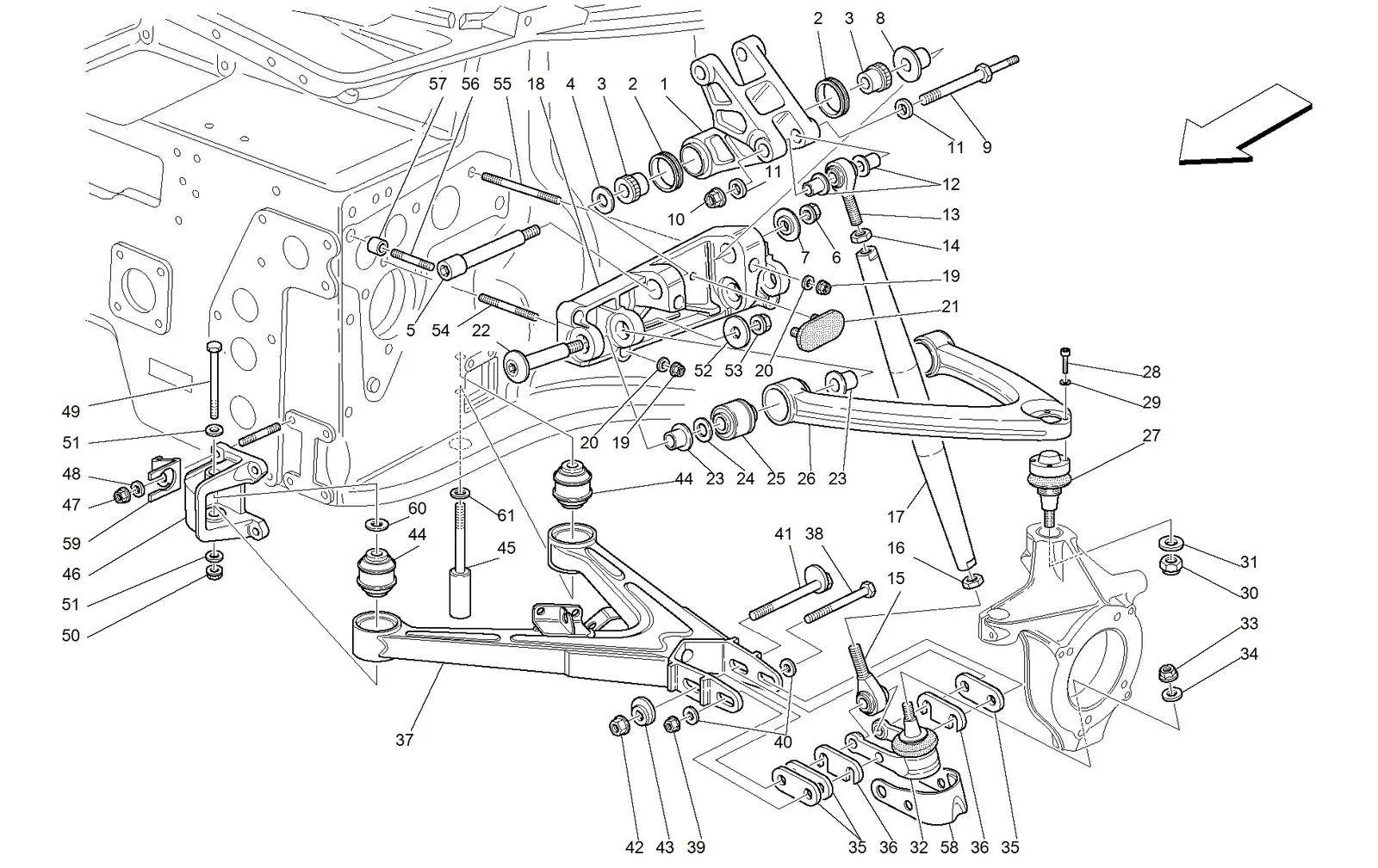 Front Suspension - Wishbones