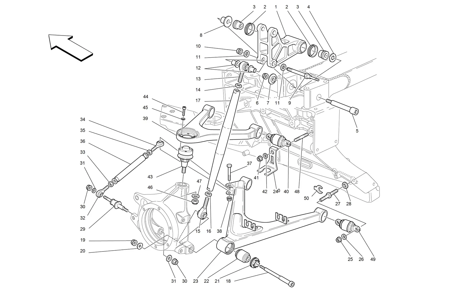 Rear Suspension - Wishbones