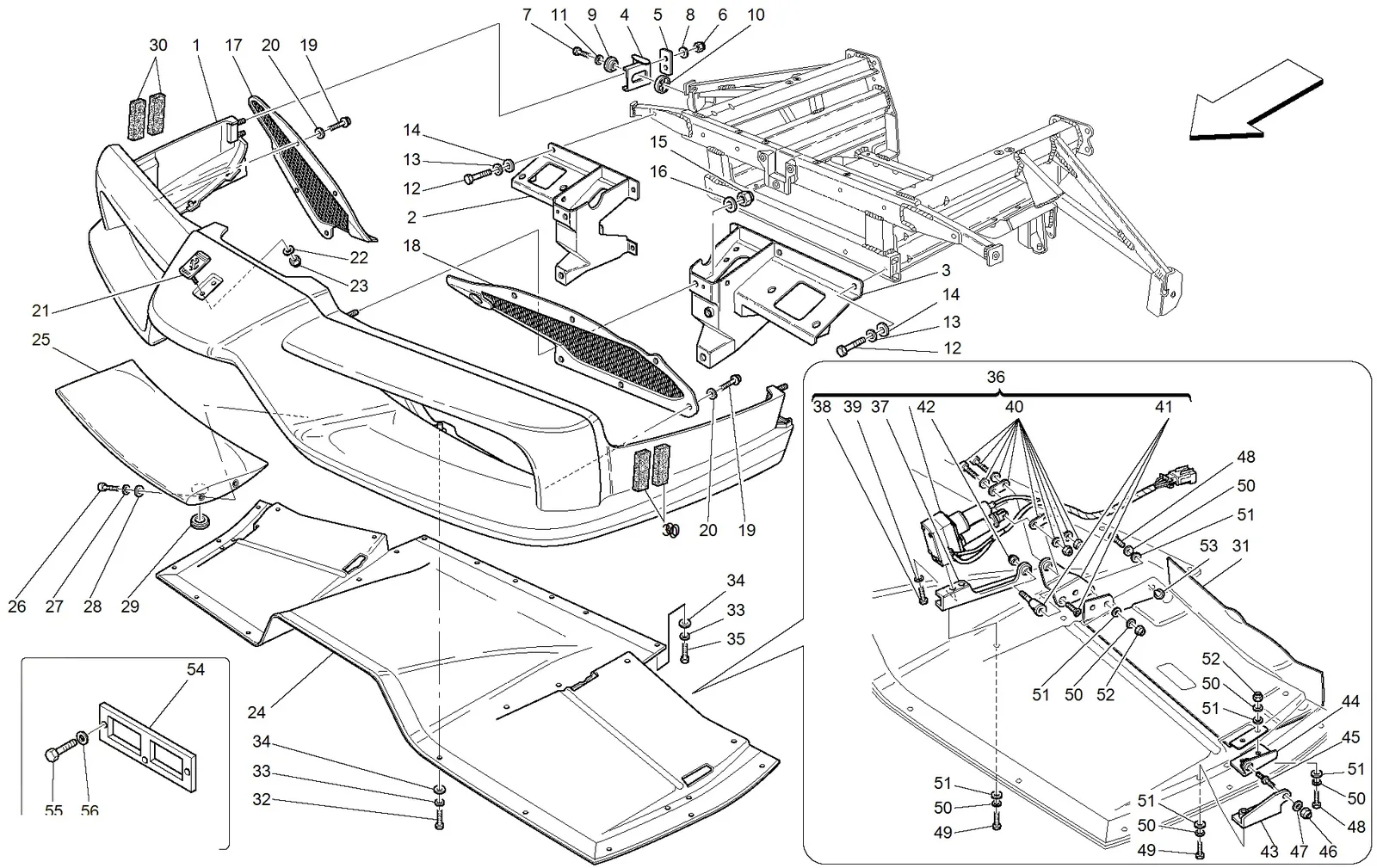 Front Bumper And Flat Floor Pan