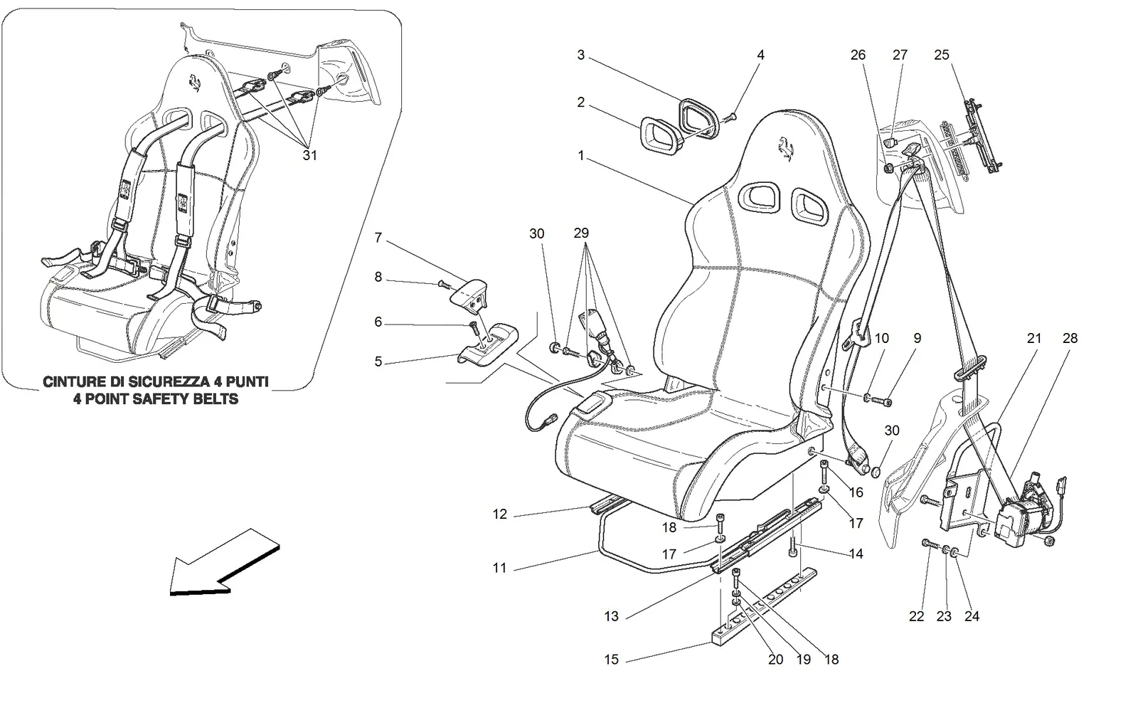 Seat And Safety Belts