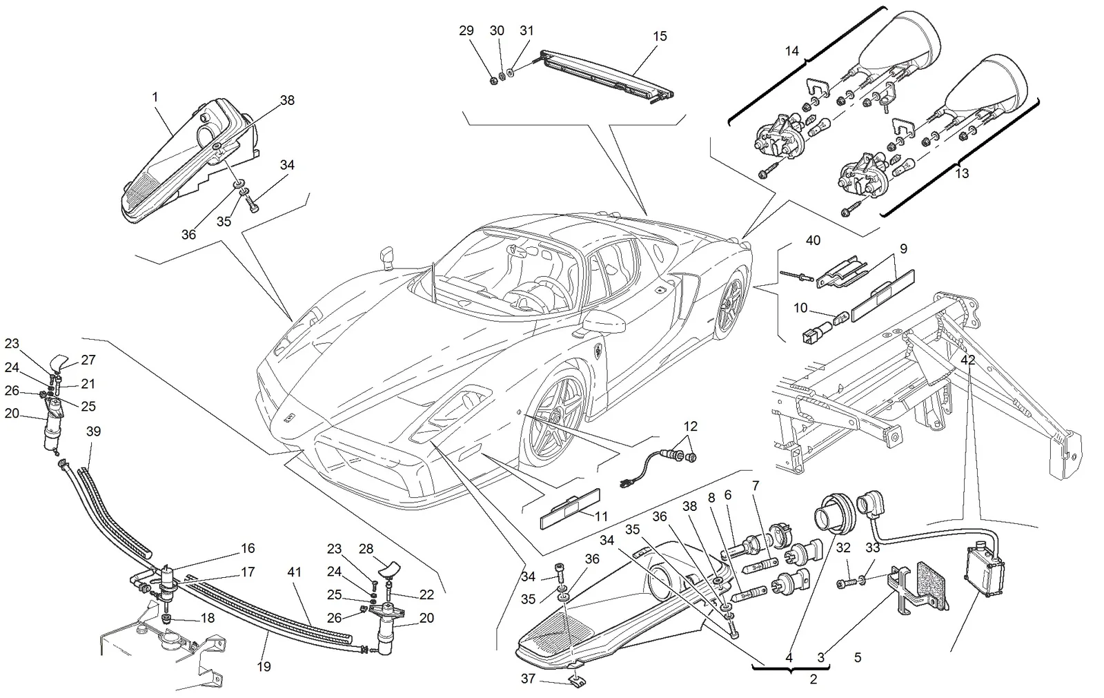Front And Rear Lights