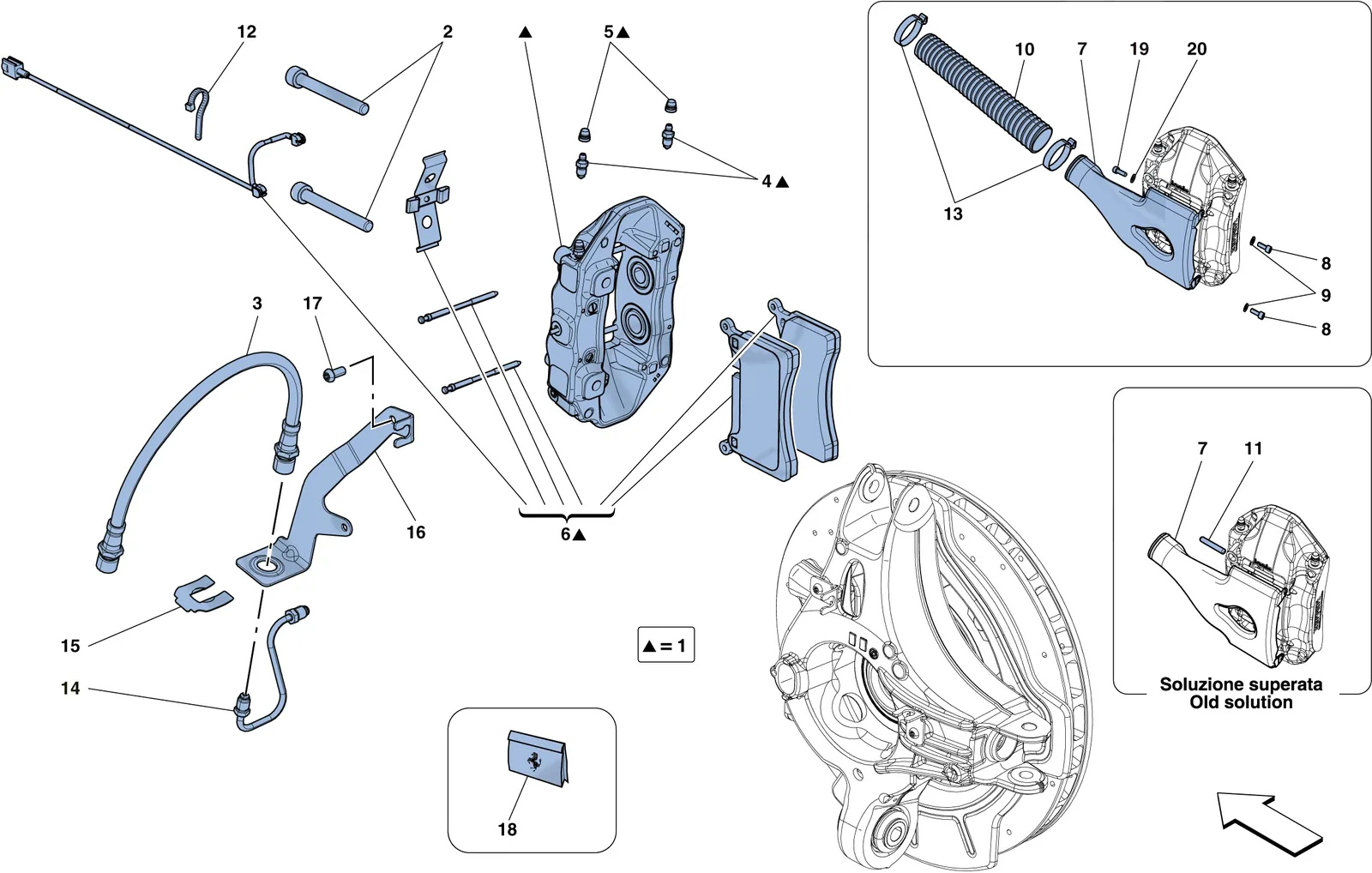 Rear Brake Callipers
