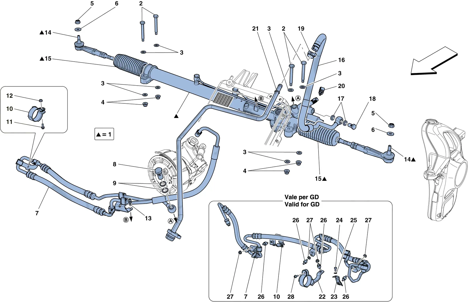 Hydraulic Power Steering Box