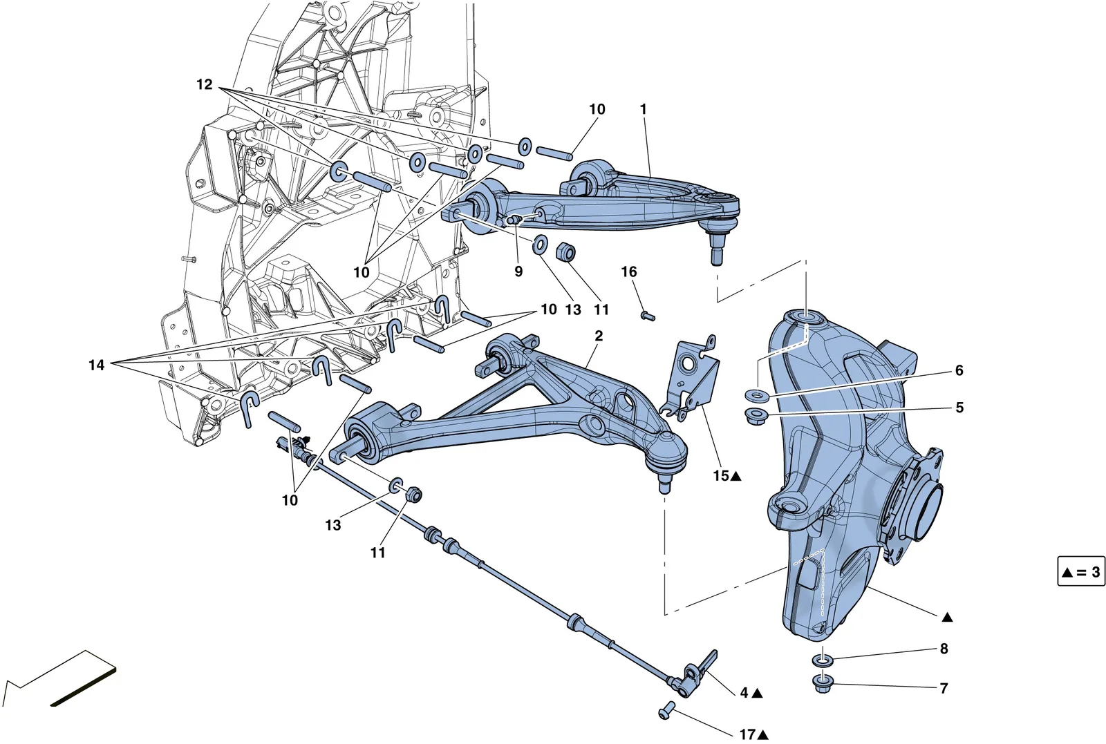Front Suspension - Arms