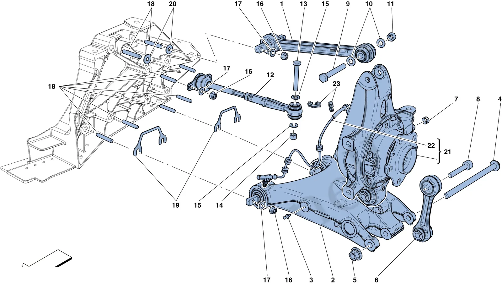 Rear Suspension - Arms