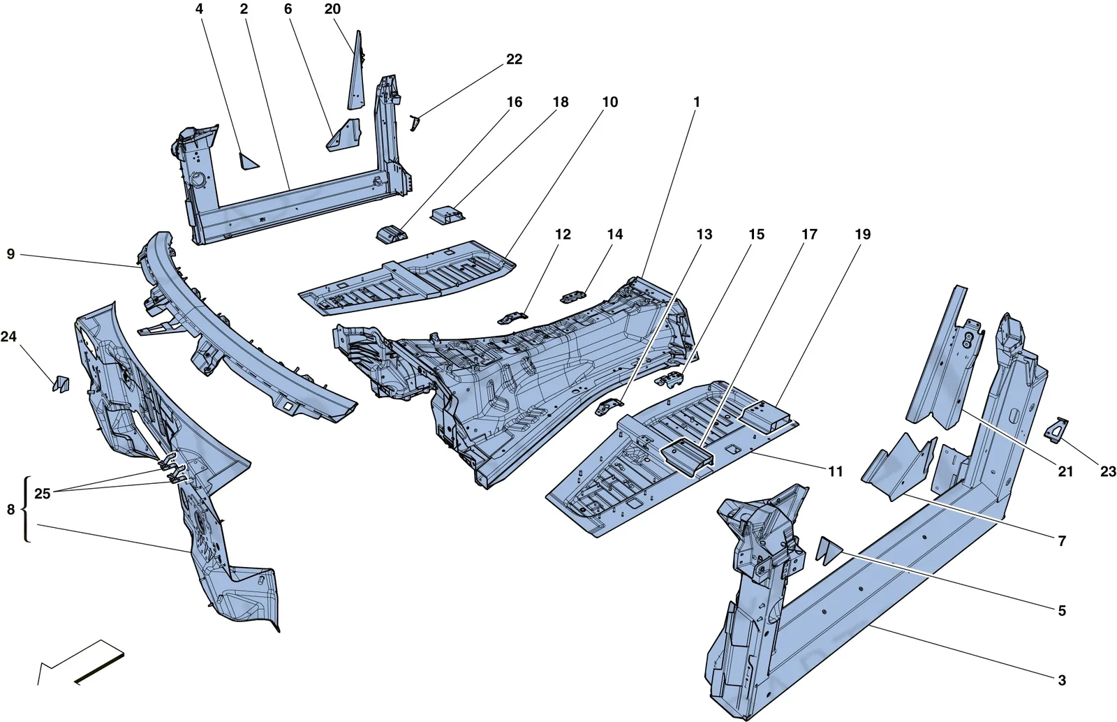 Structures And Elements, Centre Of Vehicle