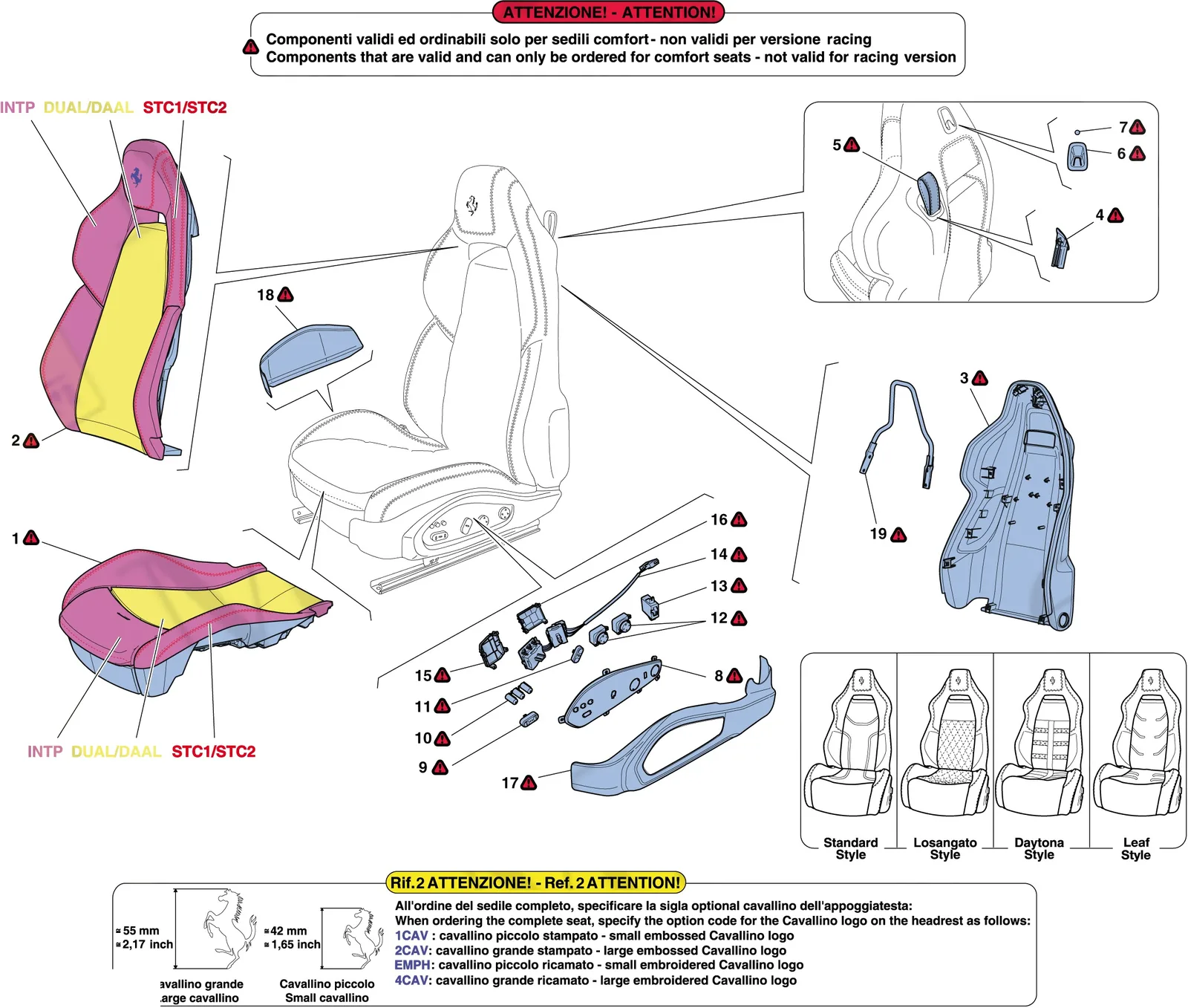 Front Seat - Trim And Accessories