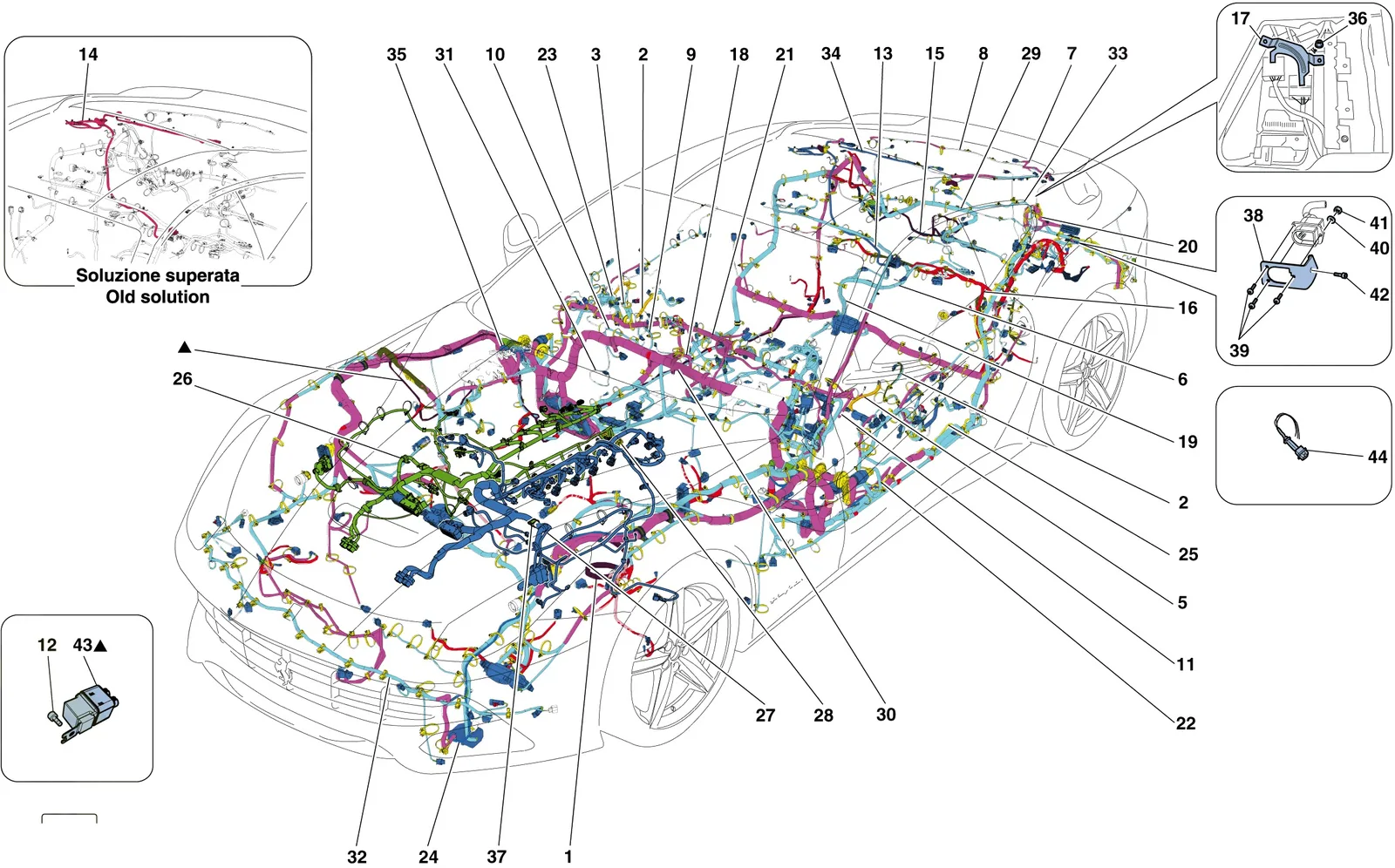 Main Wiring Harnesses