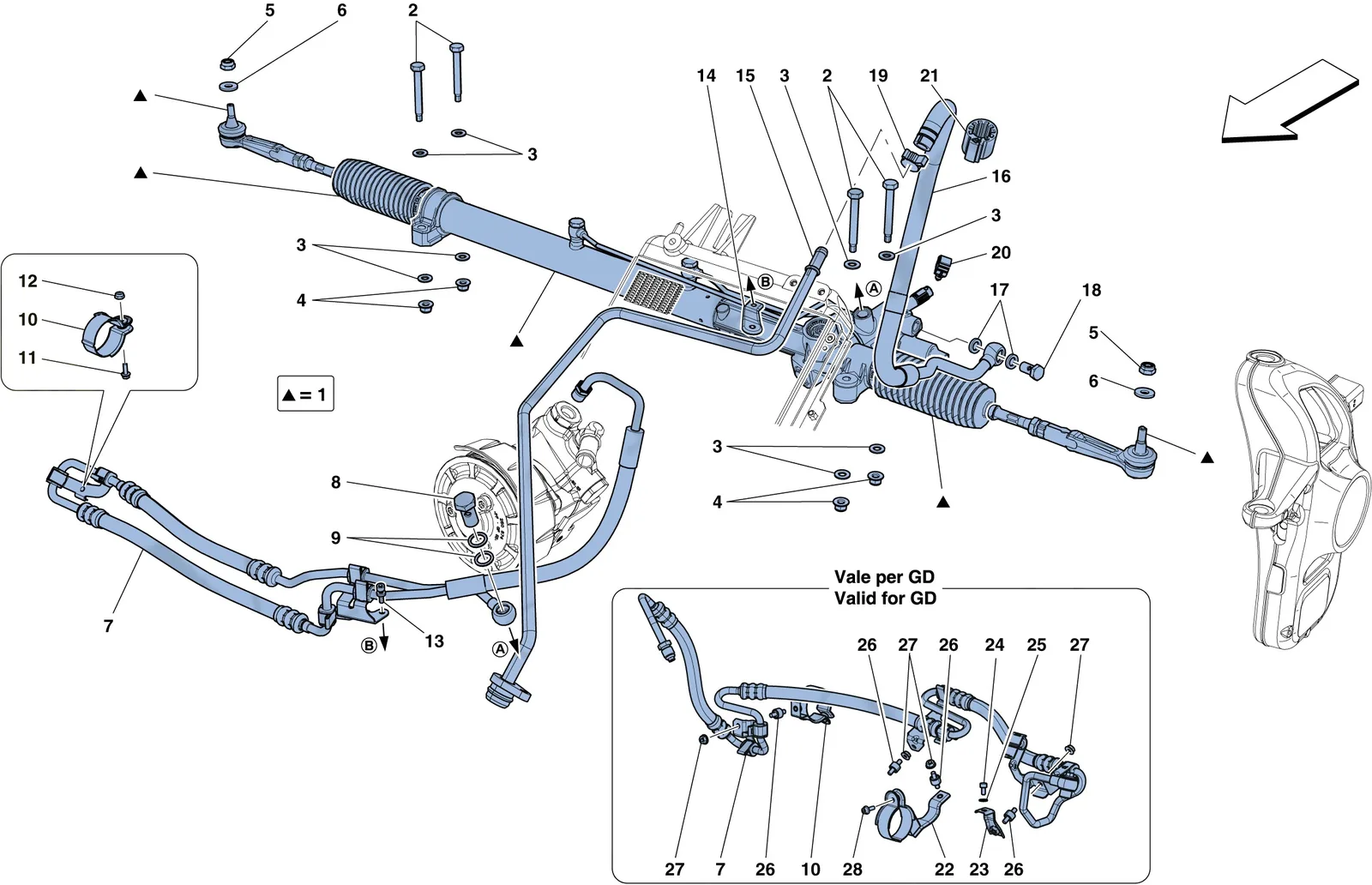 Hydraulic Power Steering Box