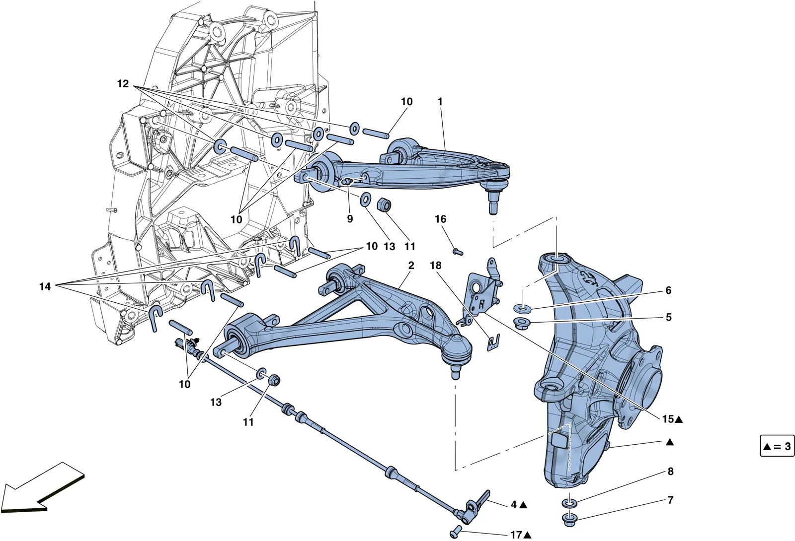 Front Suspension - Arms