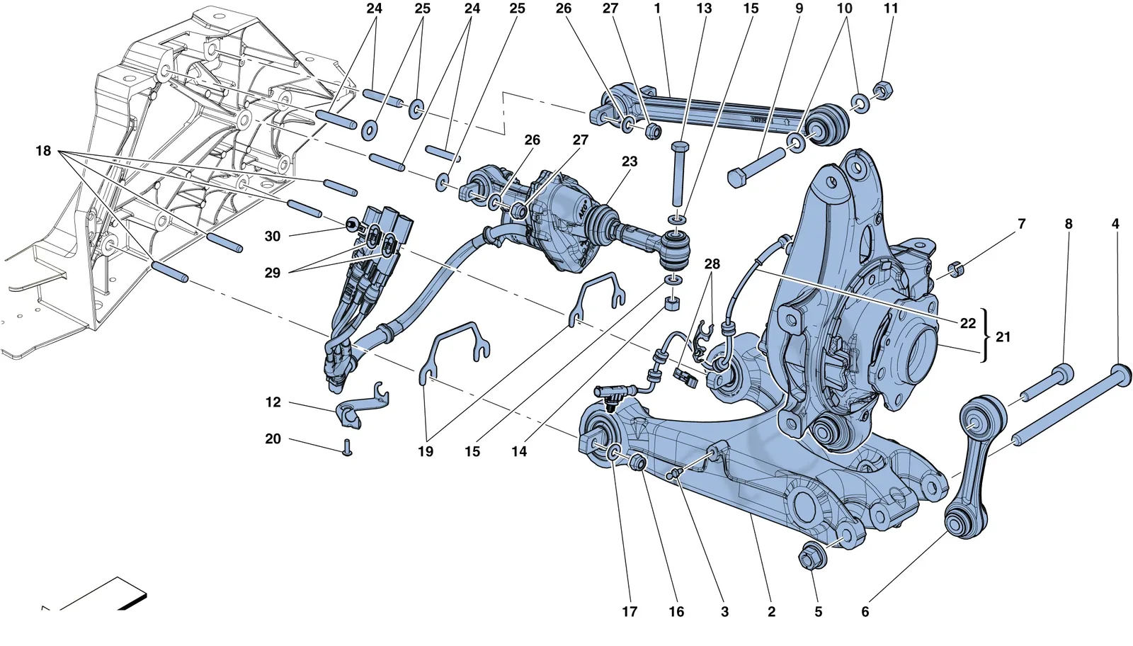 Rear Suspension - Arms