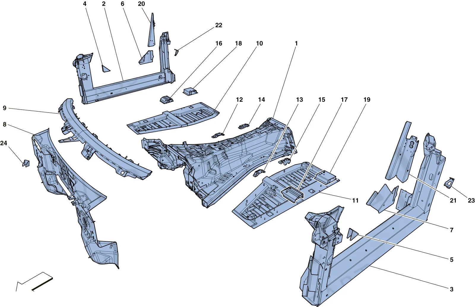 Structures And Elements, Centre Of Vehicle