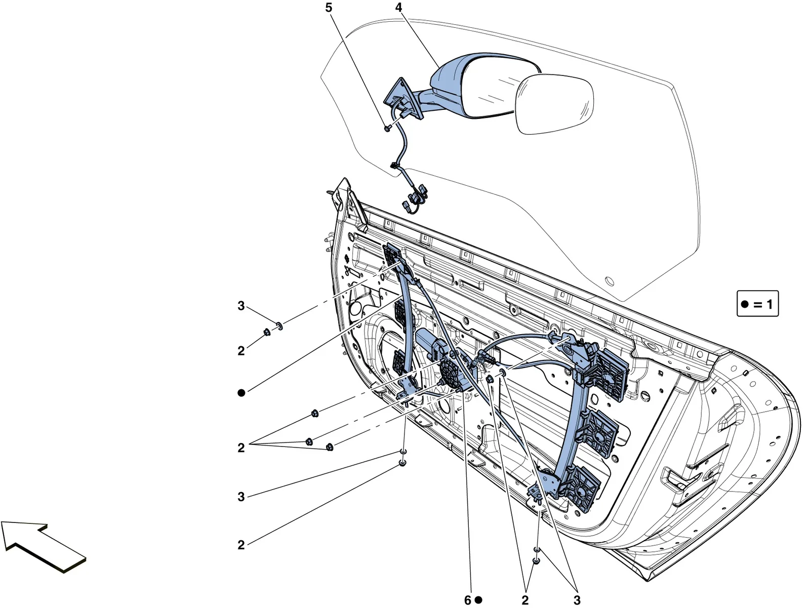 Doors - Power Window And Rear View Mirror