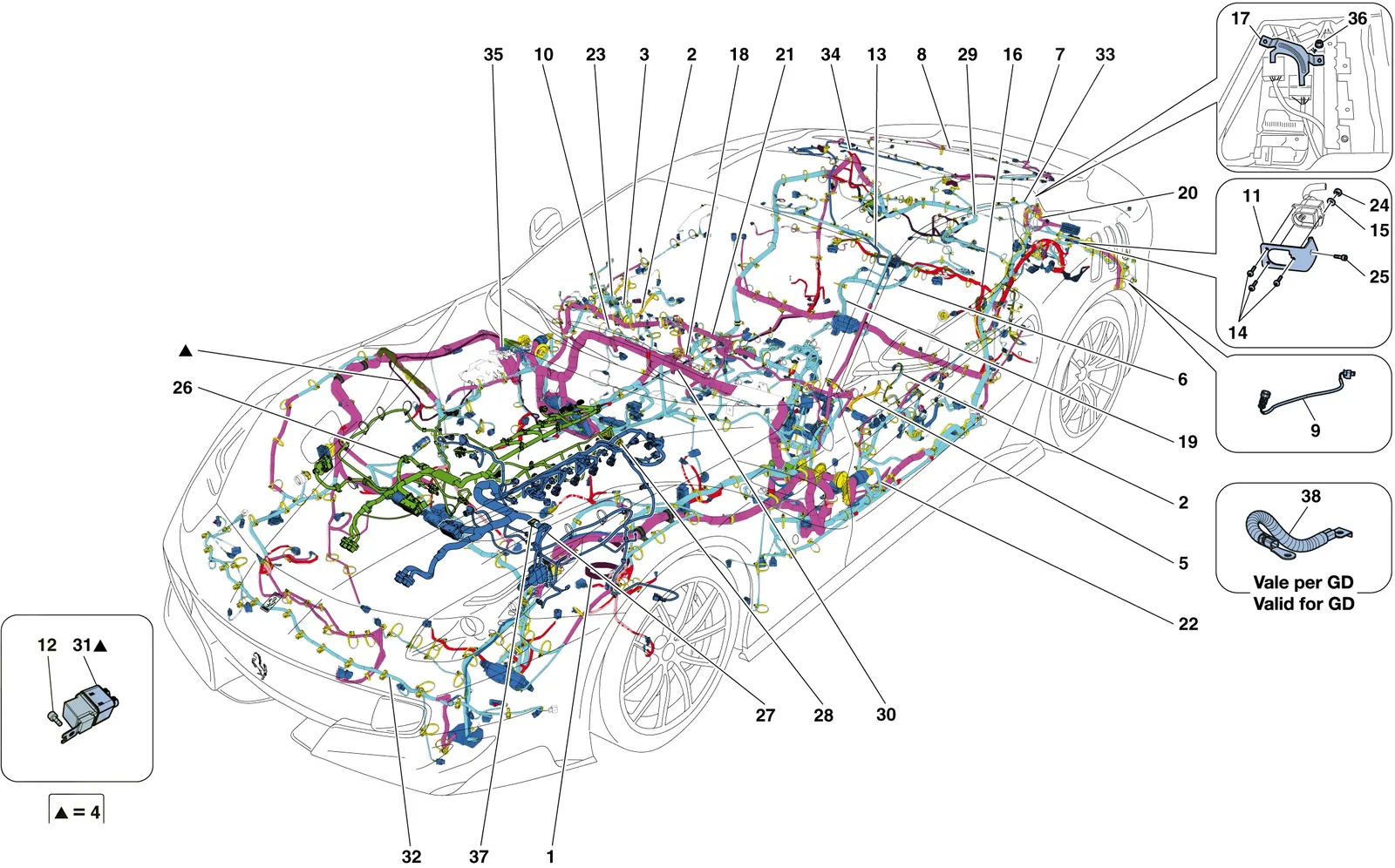 Main Wiring Harnesses