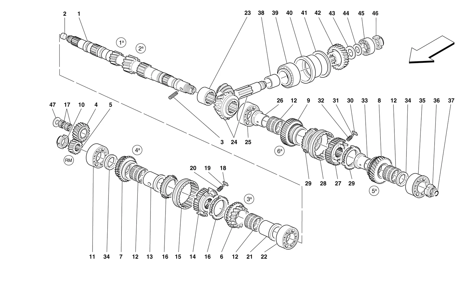 Main Shaft Gears